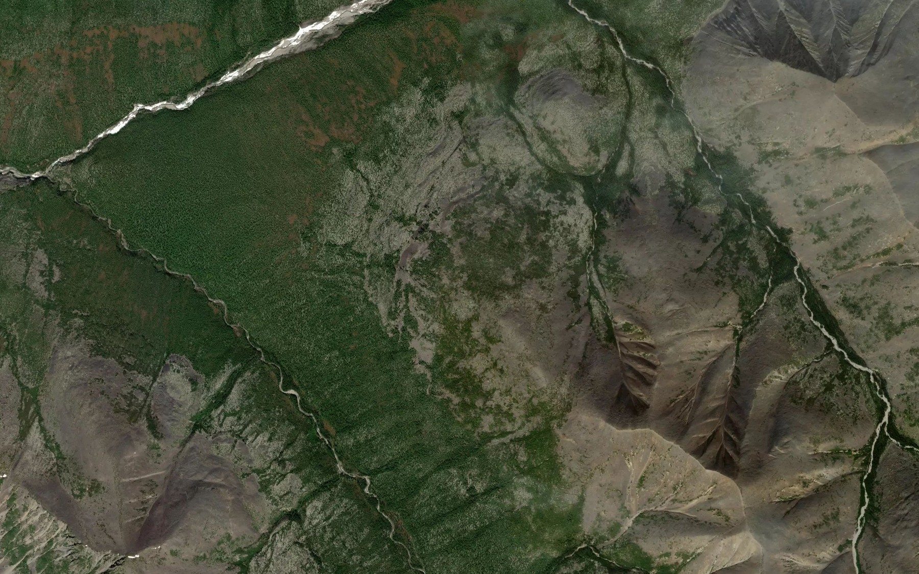 Satellite map of the Duri