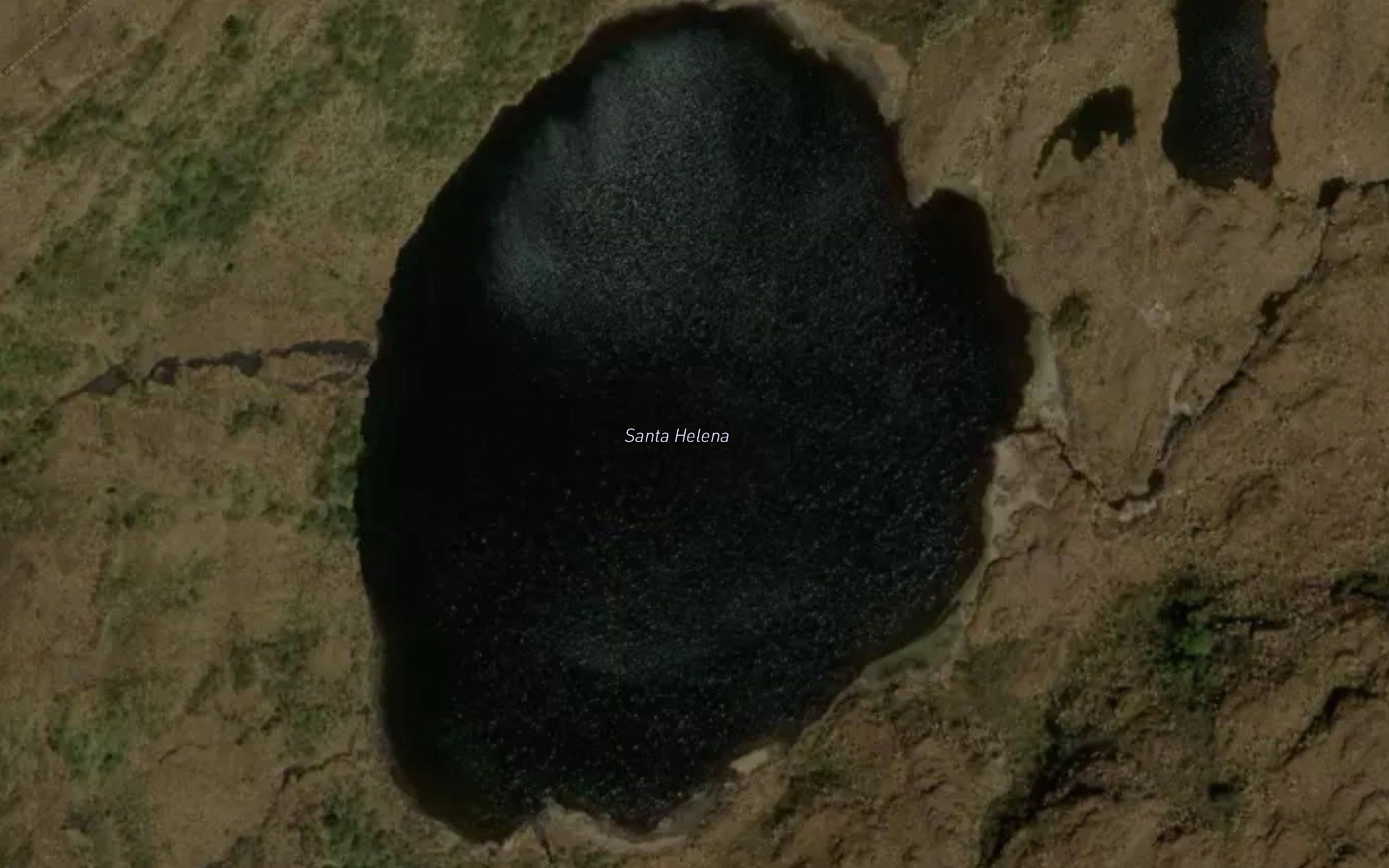Lago Verde de Santa Helena