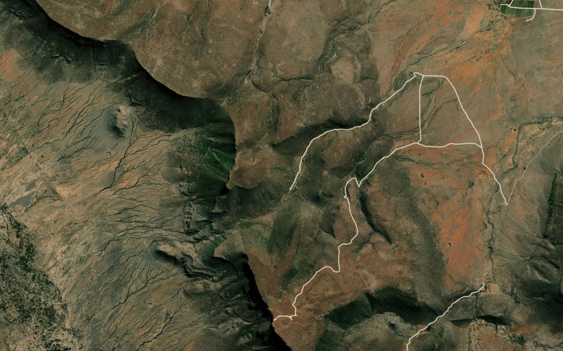 Satellite map of the Koedoeskloof