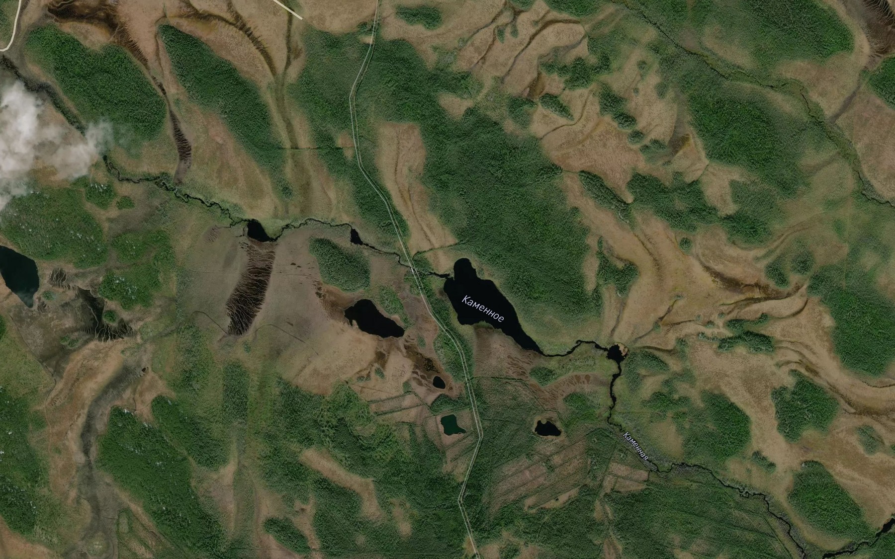 Satellite map of the Rema