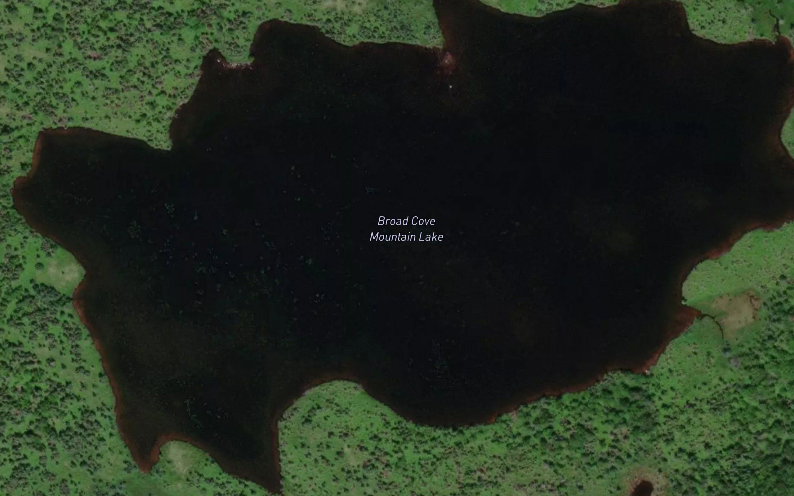 Broad Cove Mountain Lake