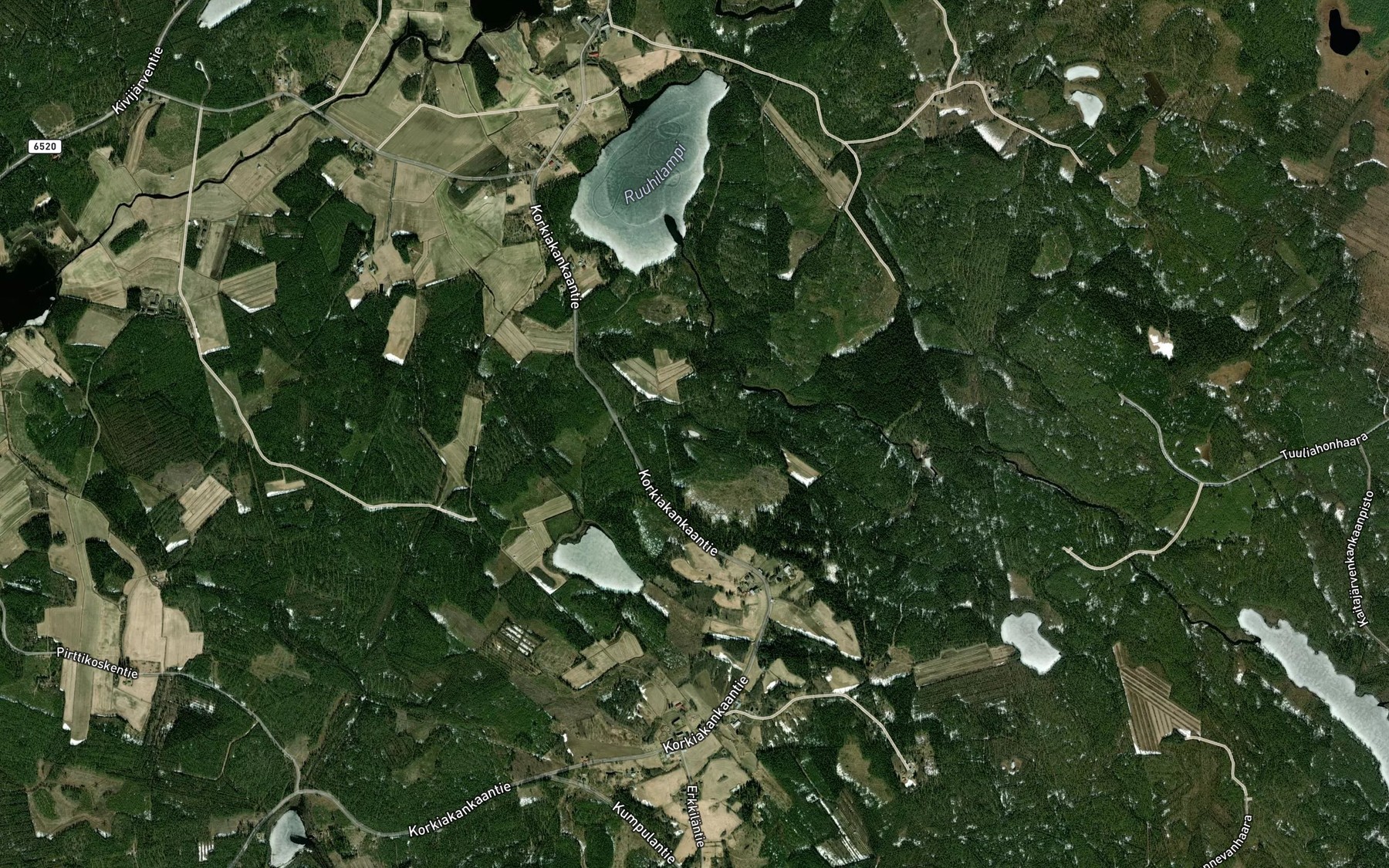Satellite map of the Konttilampi