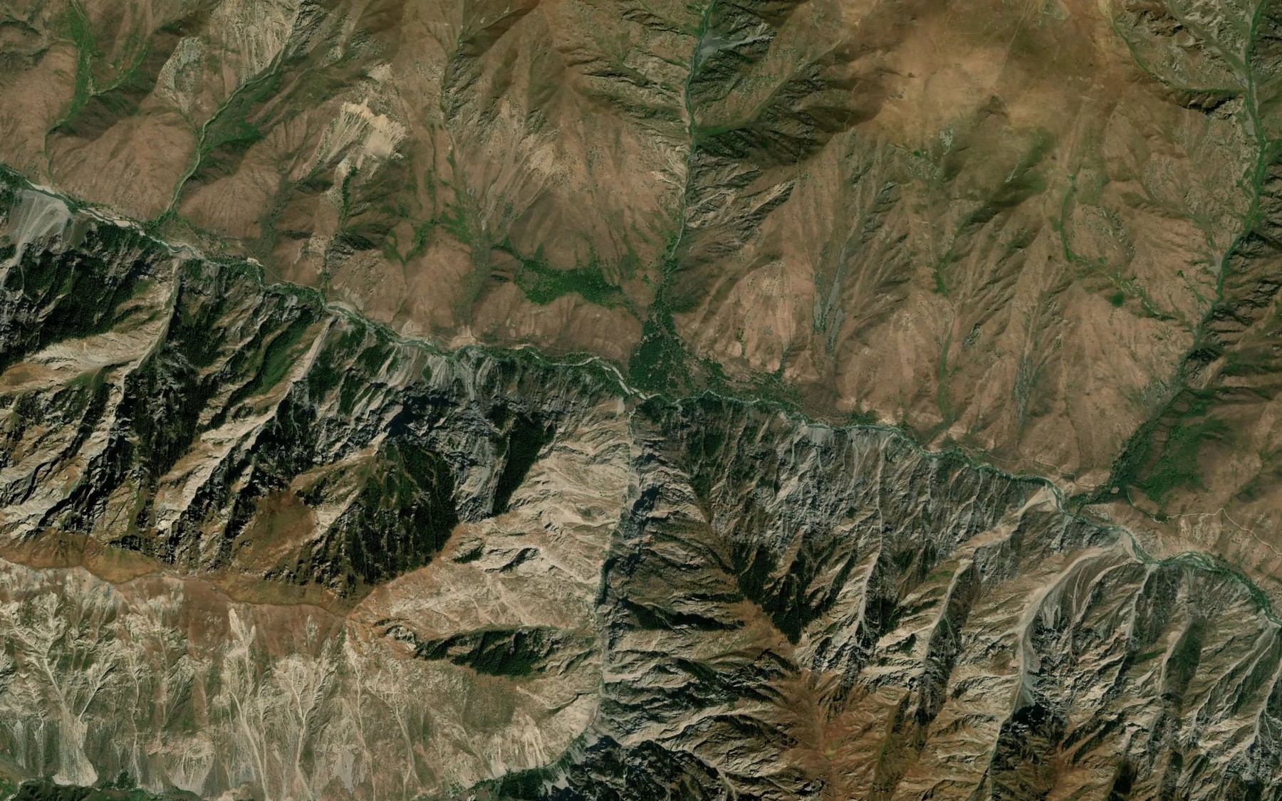 Satellite map of the Iralgi