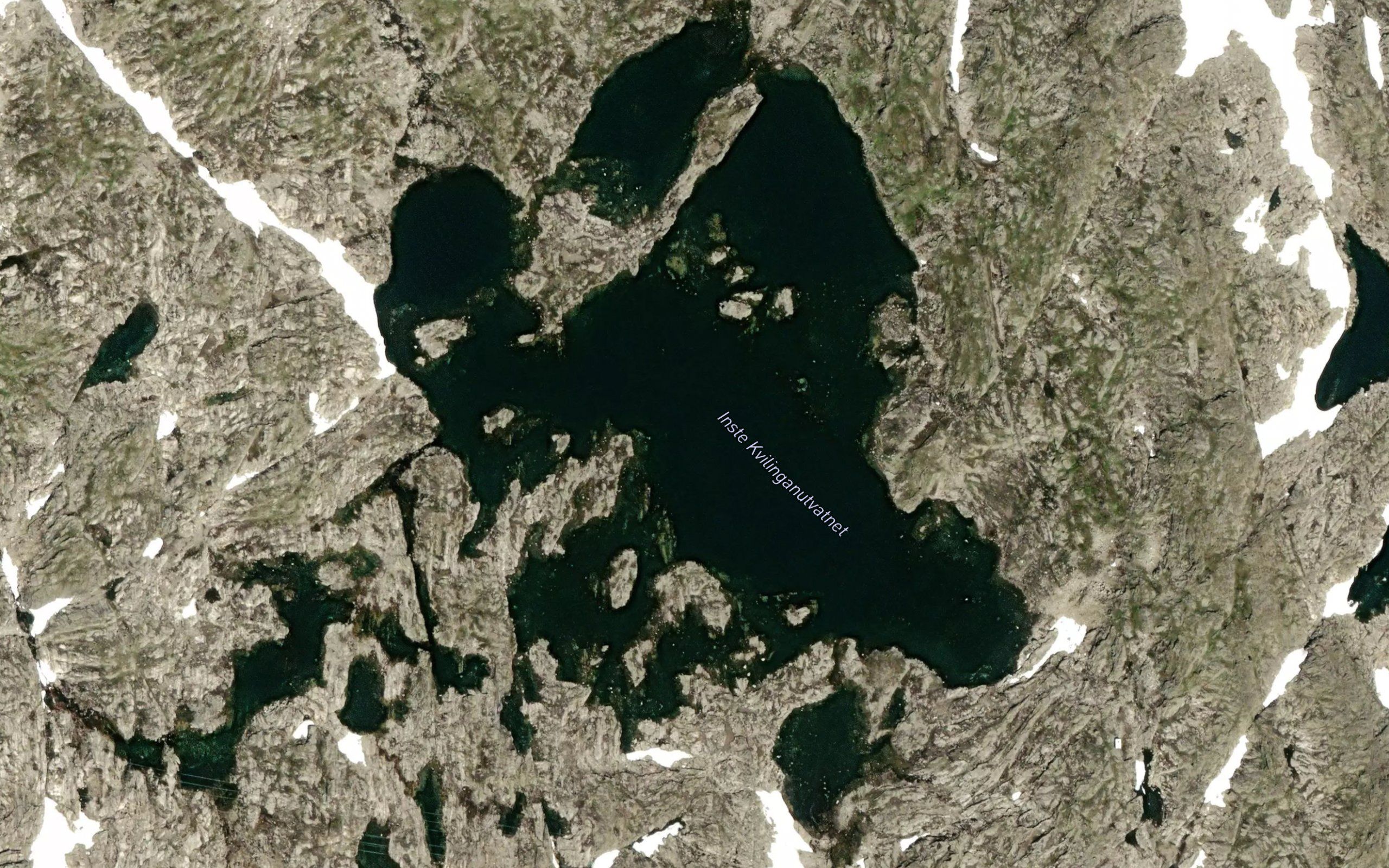 Kvilinganutvatnet,inste