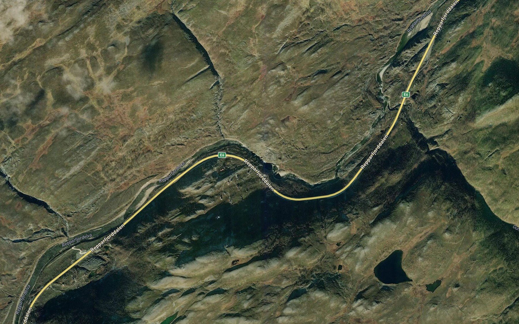 Satellite map of the Aisargarzi