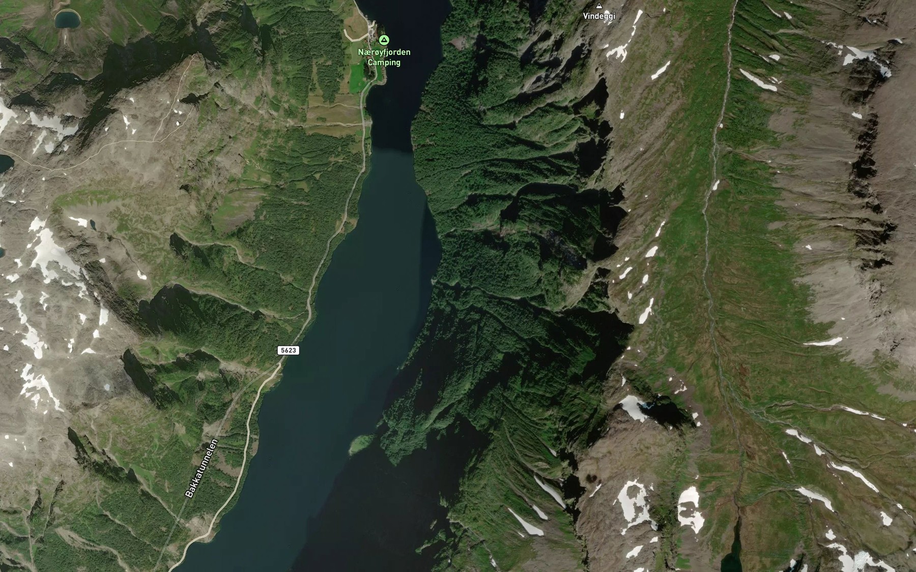 Satellite map of the Systrane