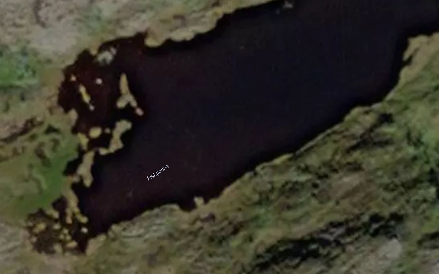 Satellite map of the Fisktjorna