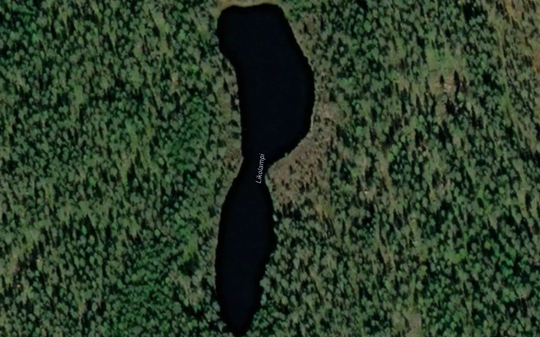 Satellite map of the Likolampi
