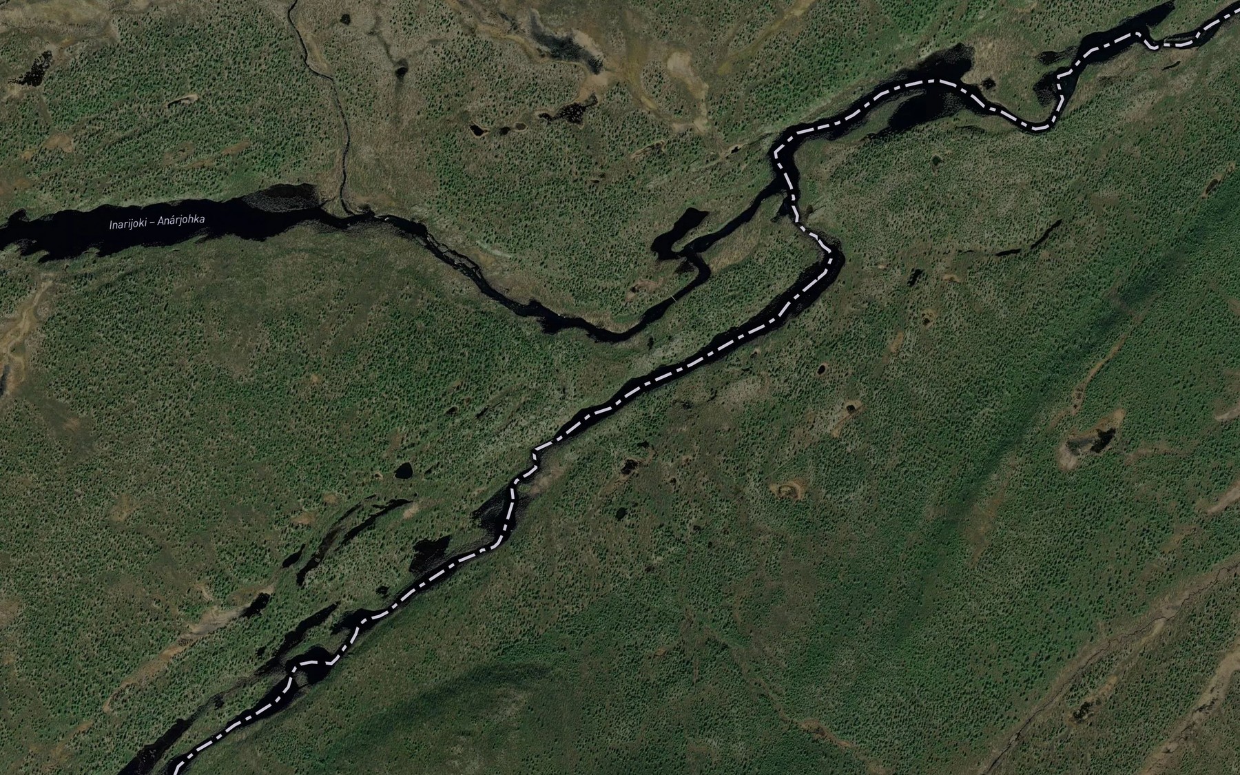 Satellite map of the Hearraidsavu