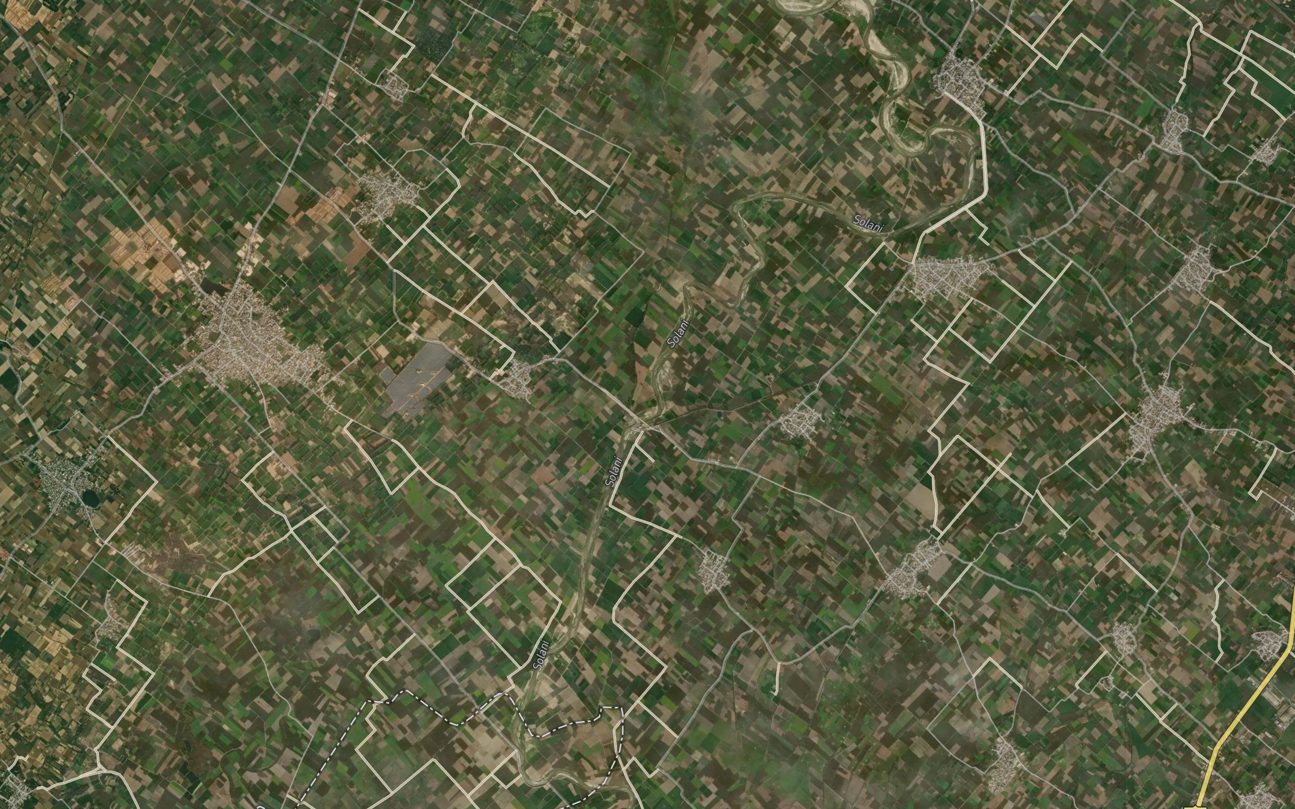 Landhaura Drainage Cut