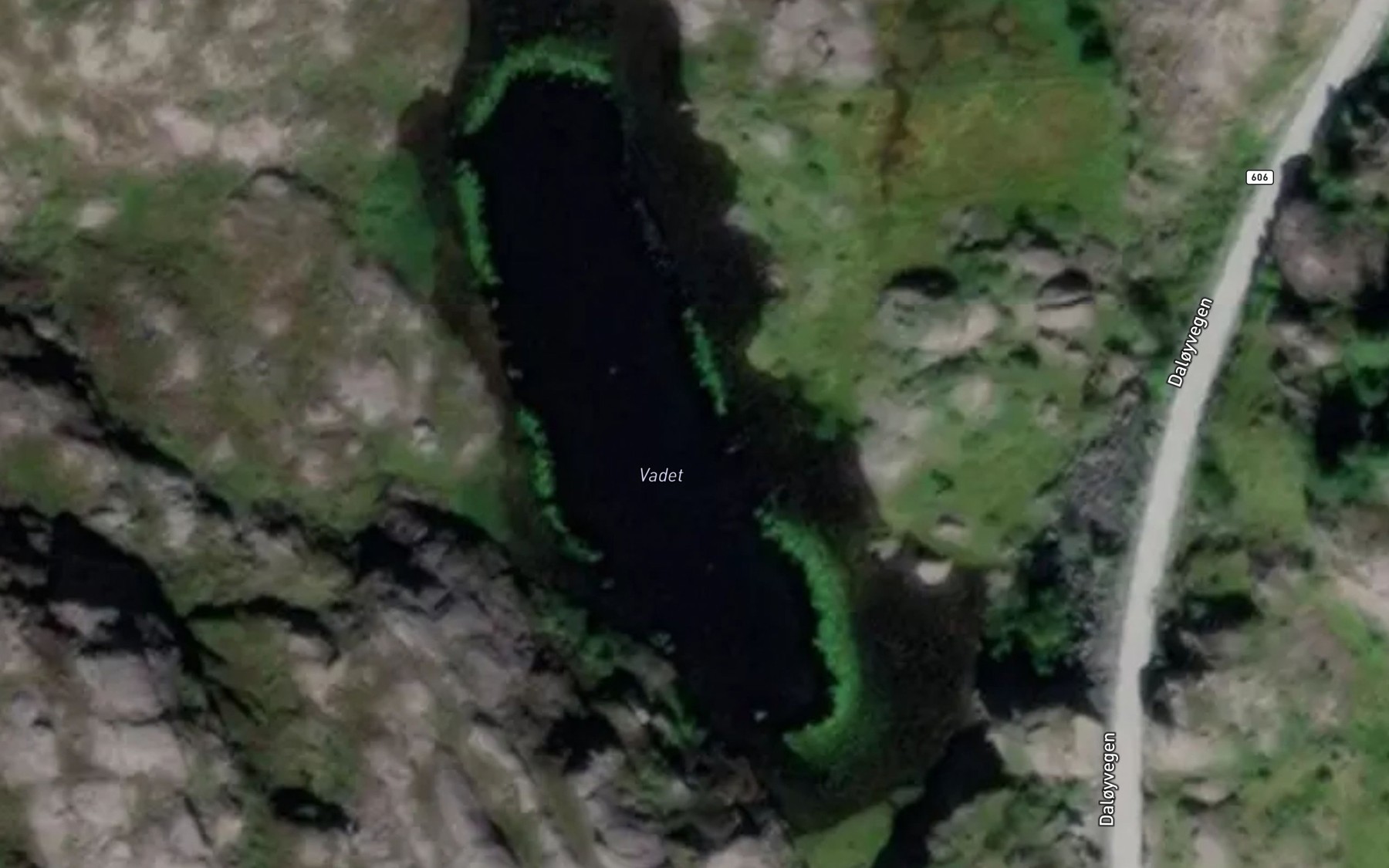Satellite map of the Vadet
