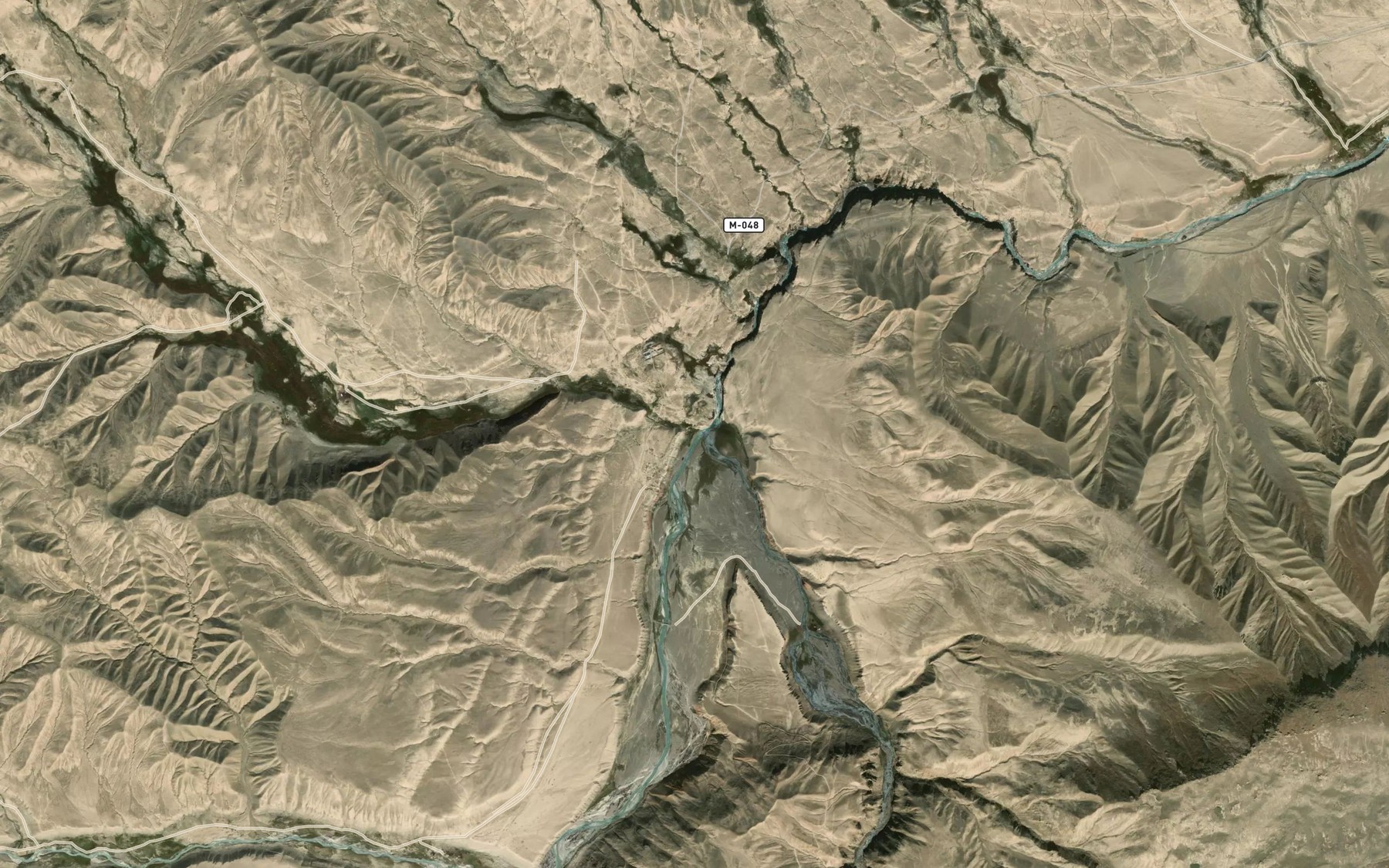 Satellite map of the Cholokkapchigay