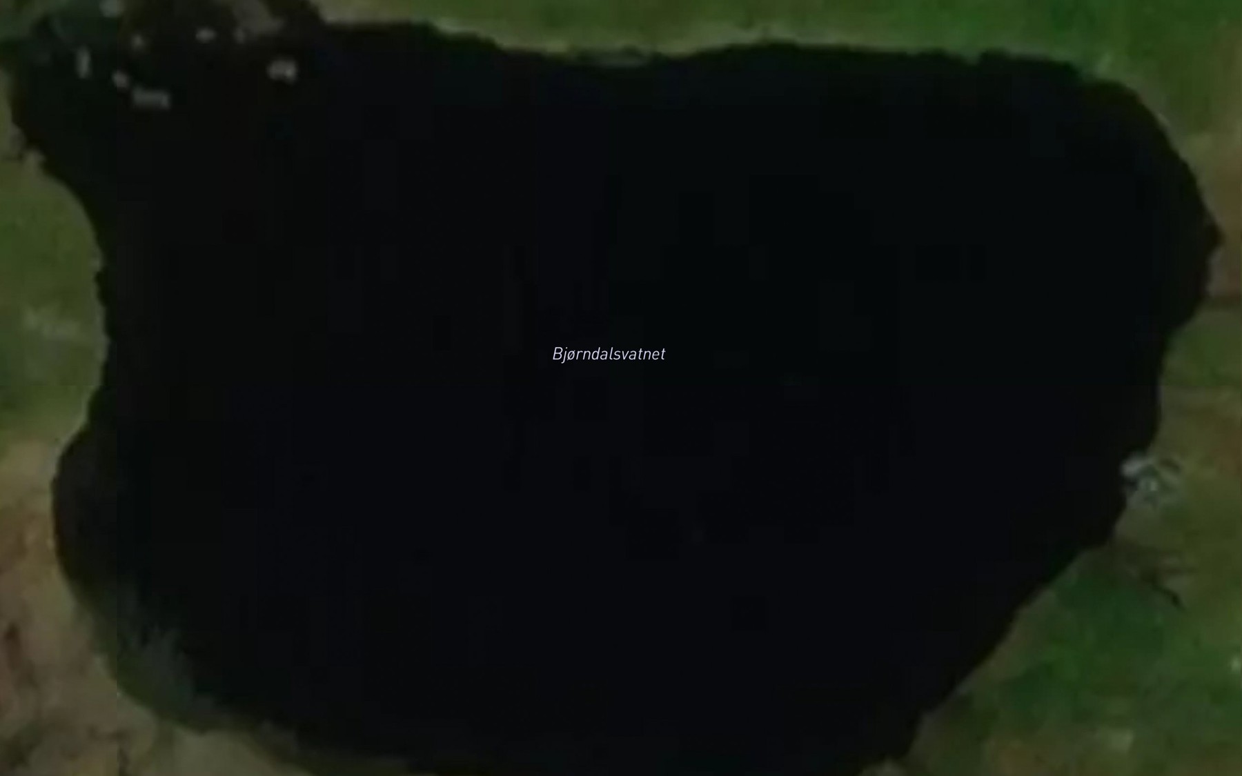 Satellite map of the Bjorndalsvatnet