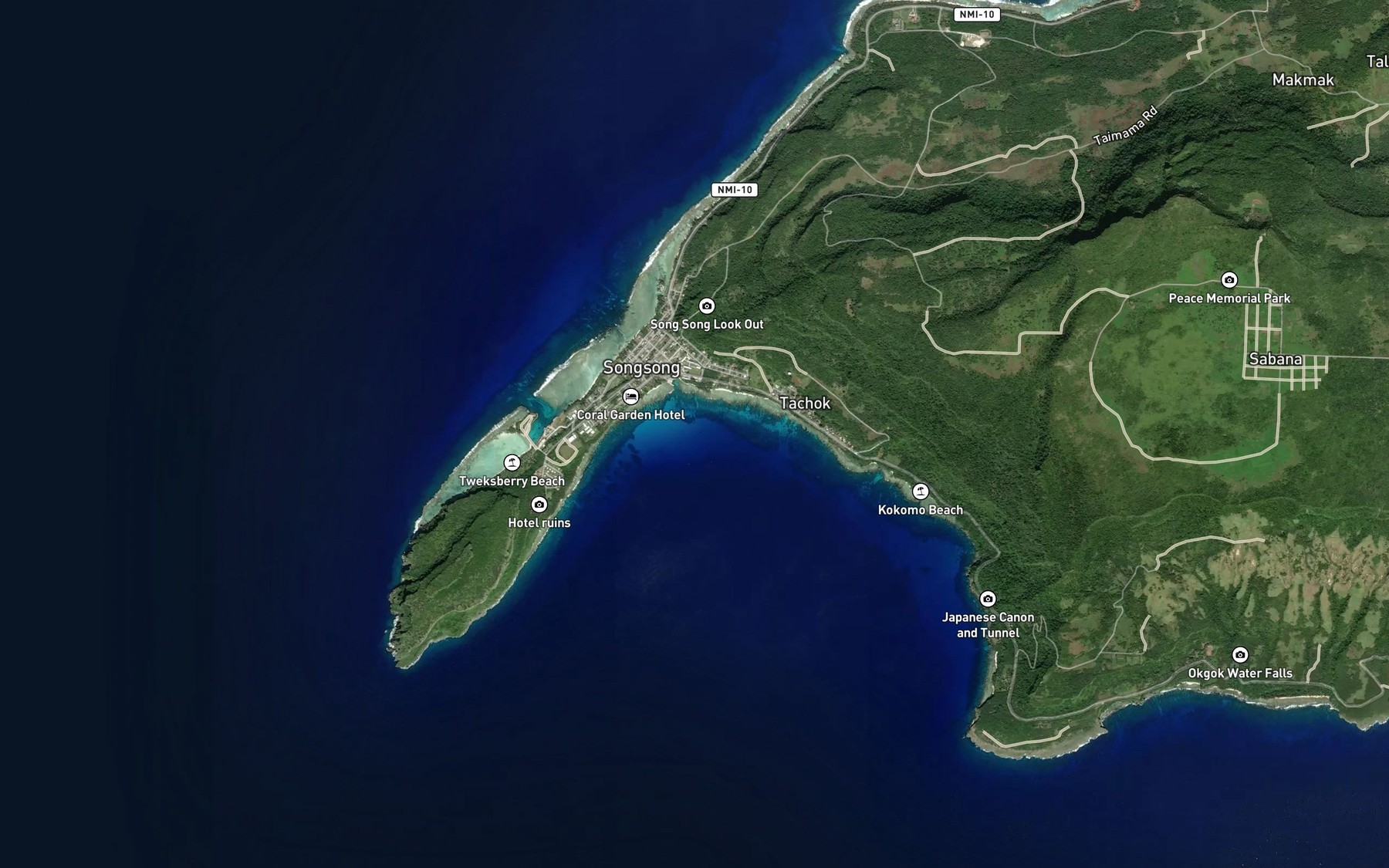Satellite map of the Fuel Tanker Mooring and Shore Pipeline