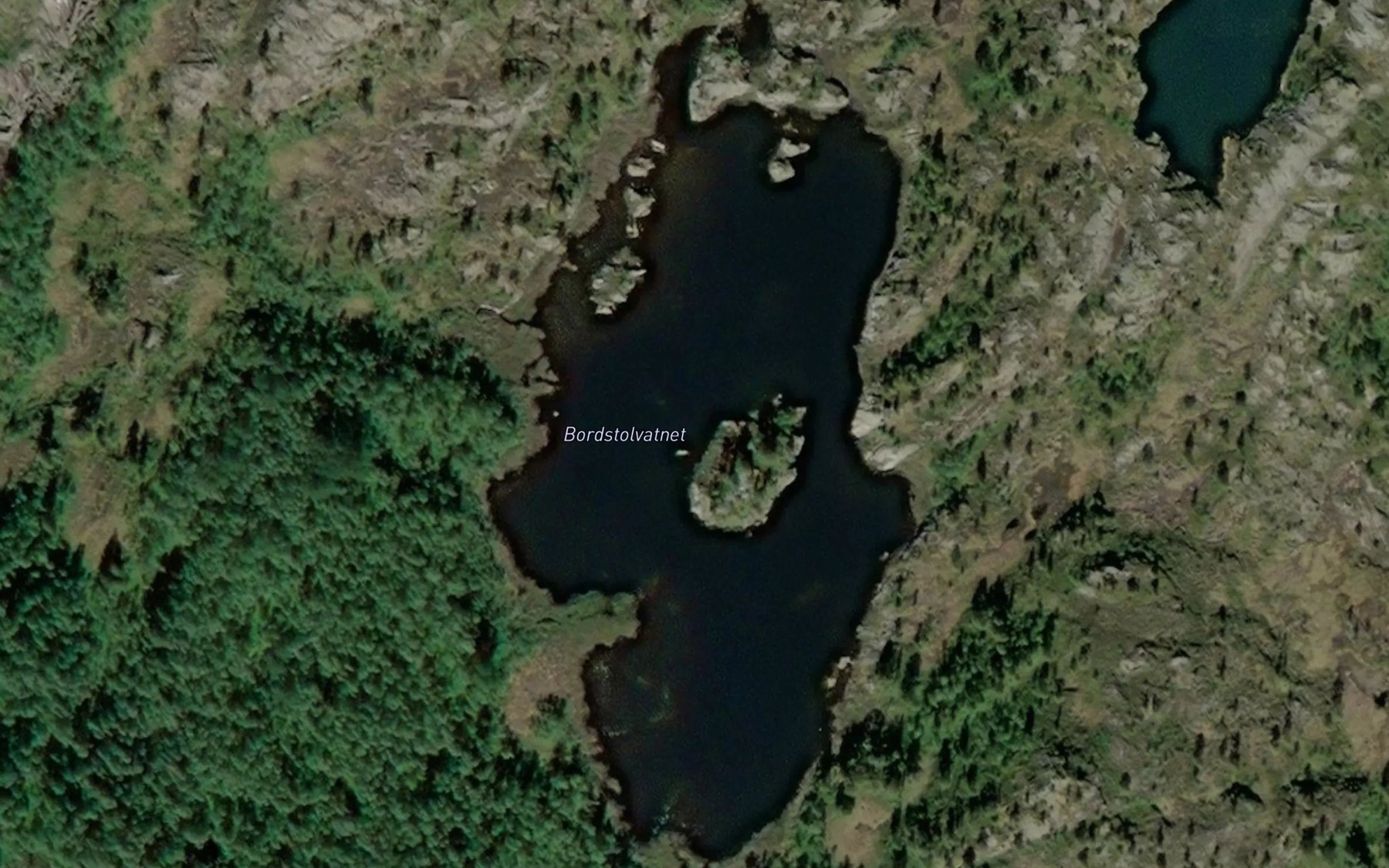 Satellite map of the Bordstolvatnet