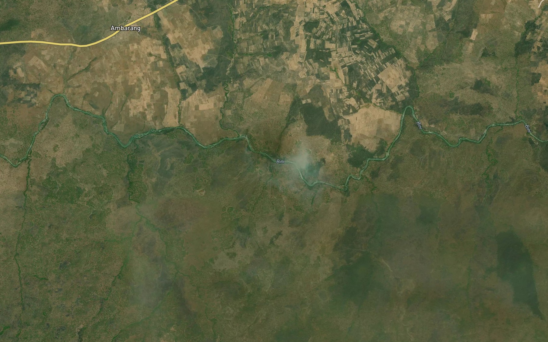 Satellite map of the Jiroum