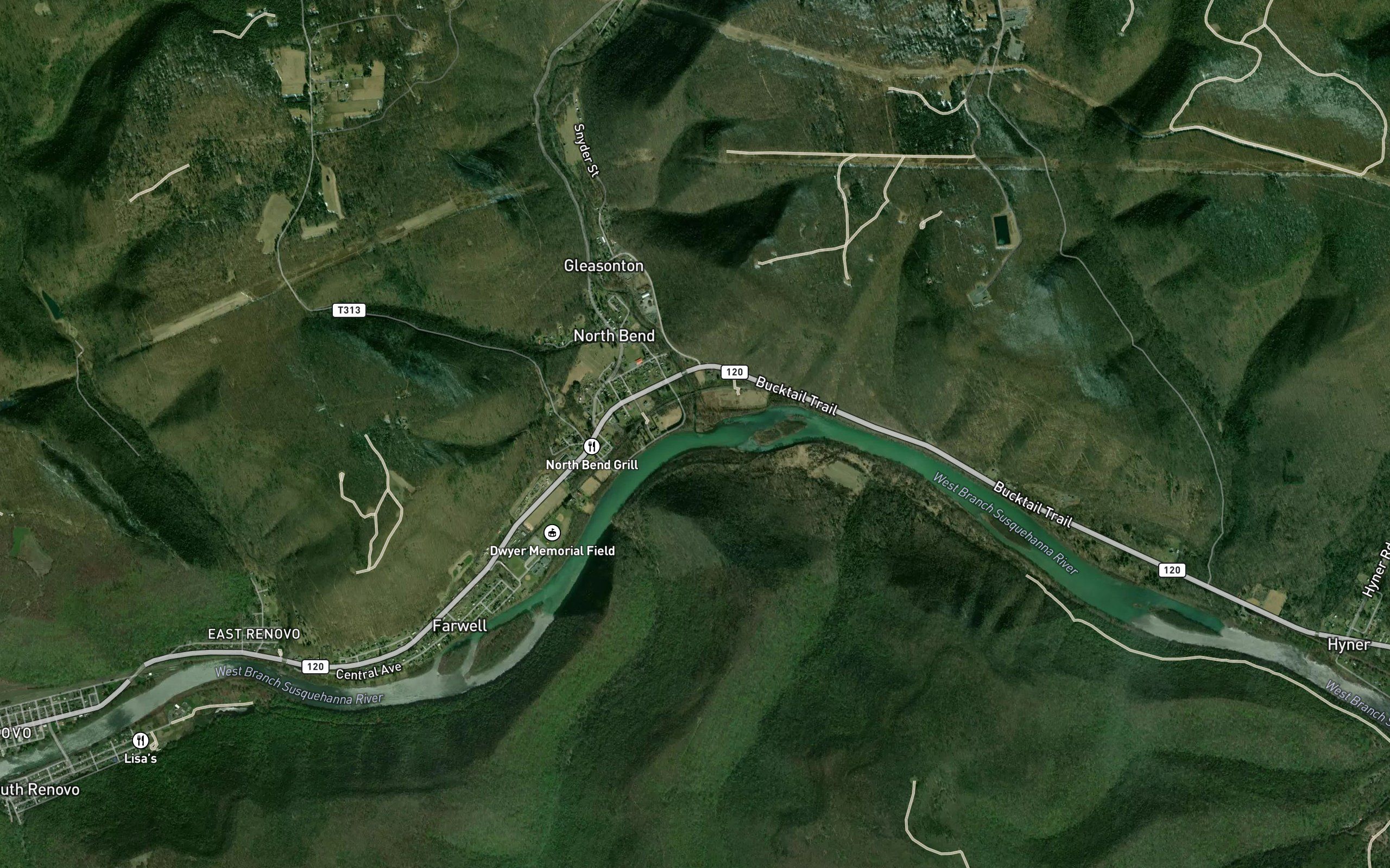 Young Womans Creek