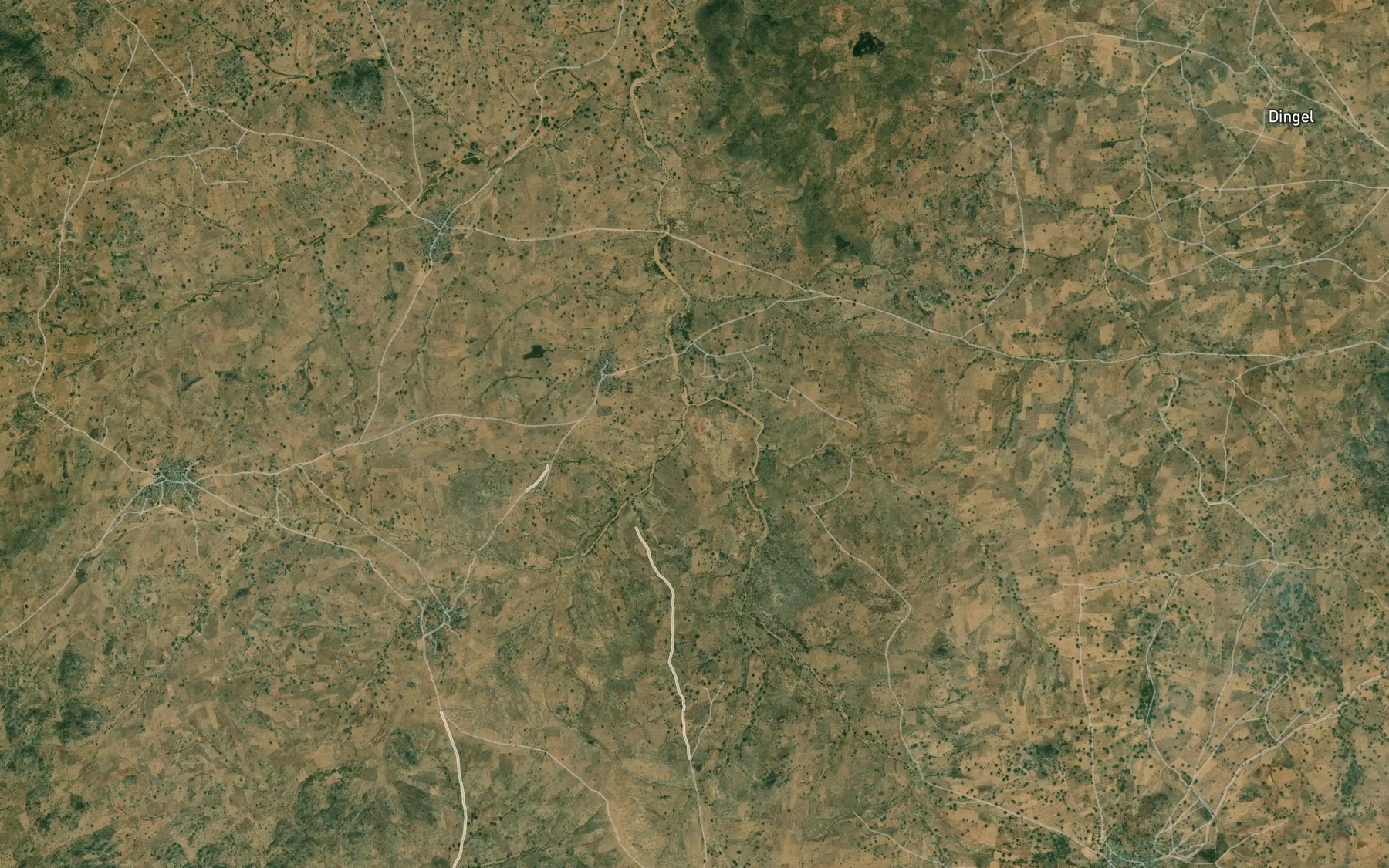 Satellite map of the Mayel Shimbo