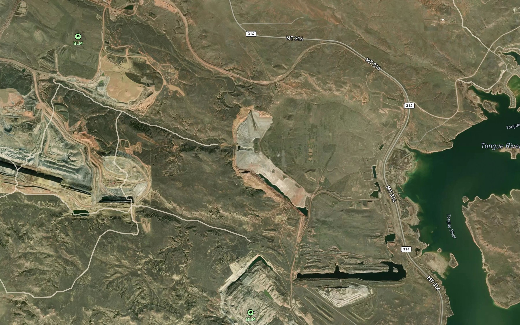 Satellite map of the 08S40E33CBDB01 Spring