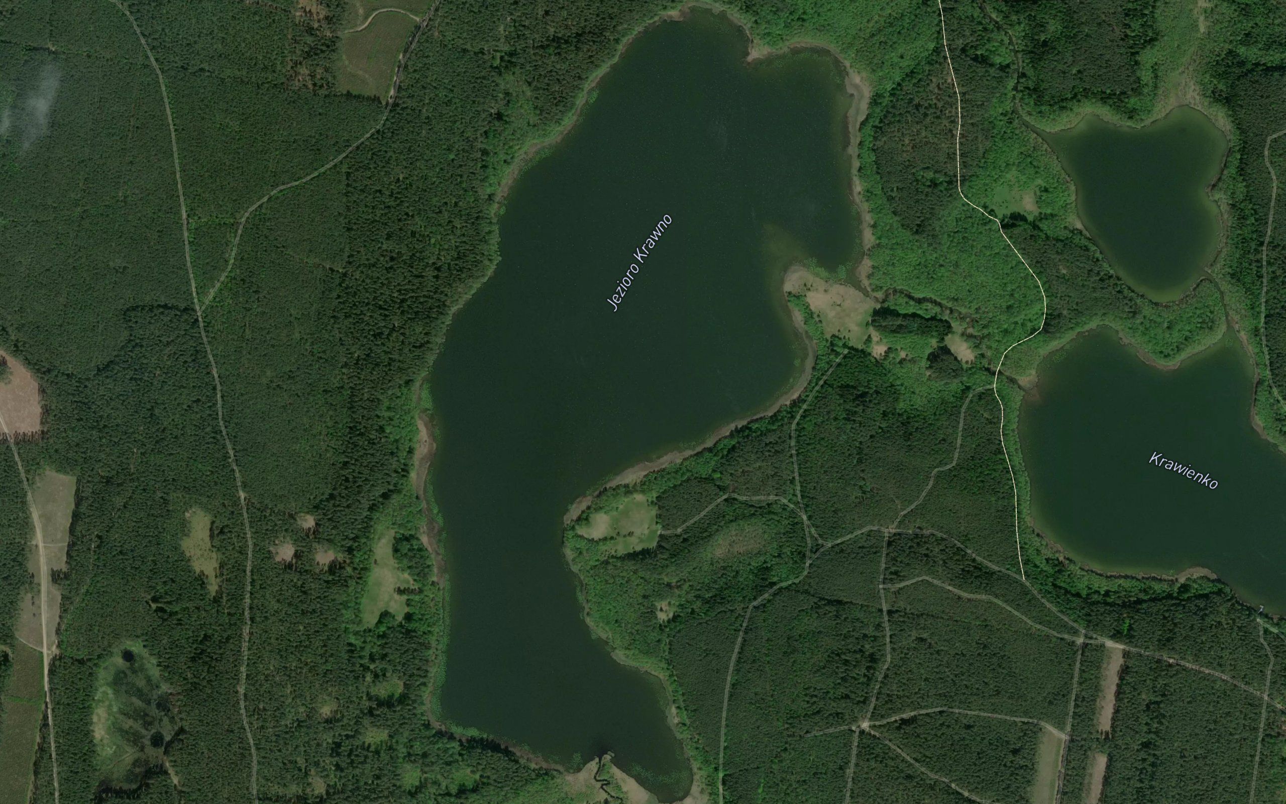 Jezioro Krawno Wielkie