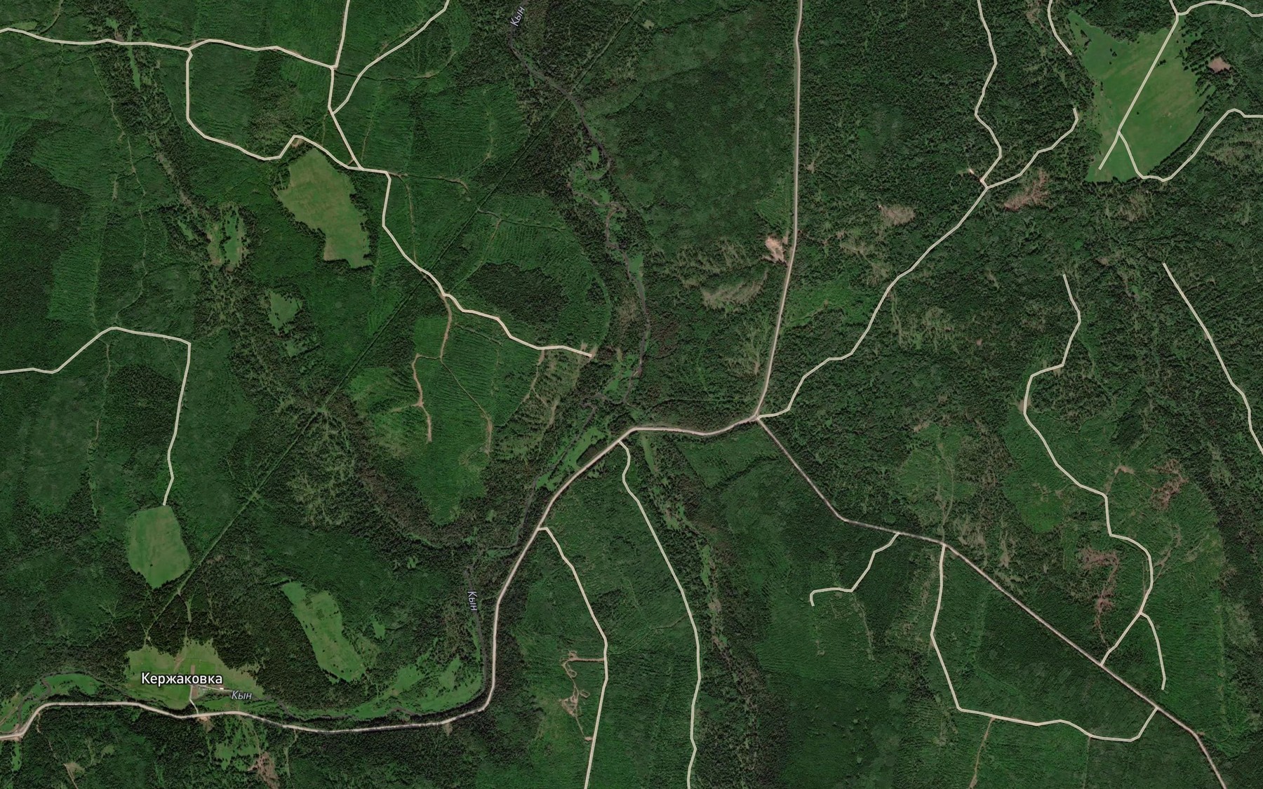 Satellite map of the Lomovaya