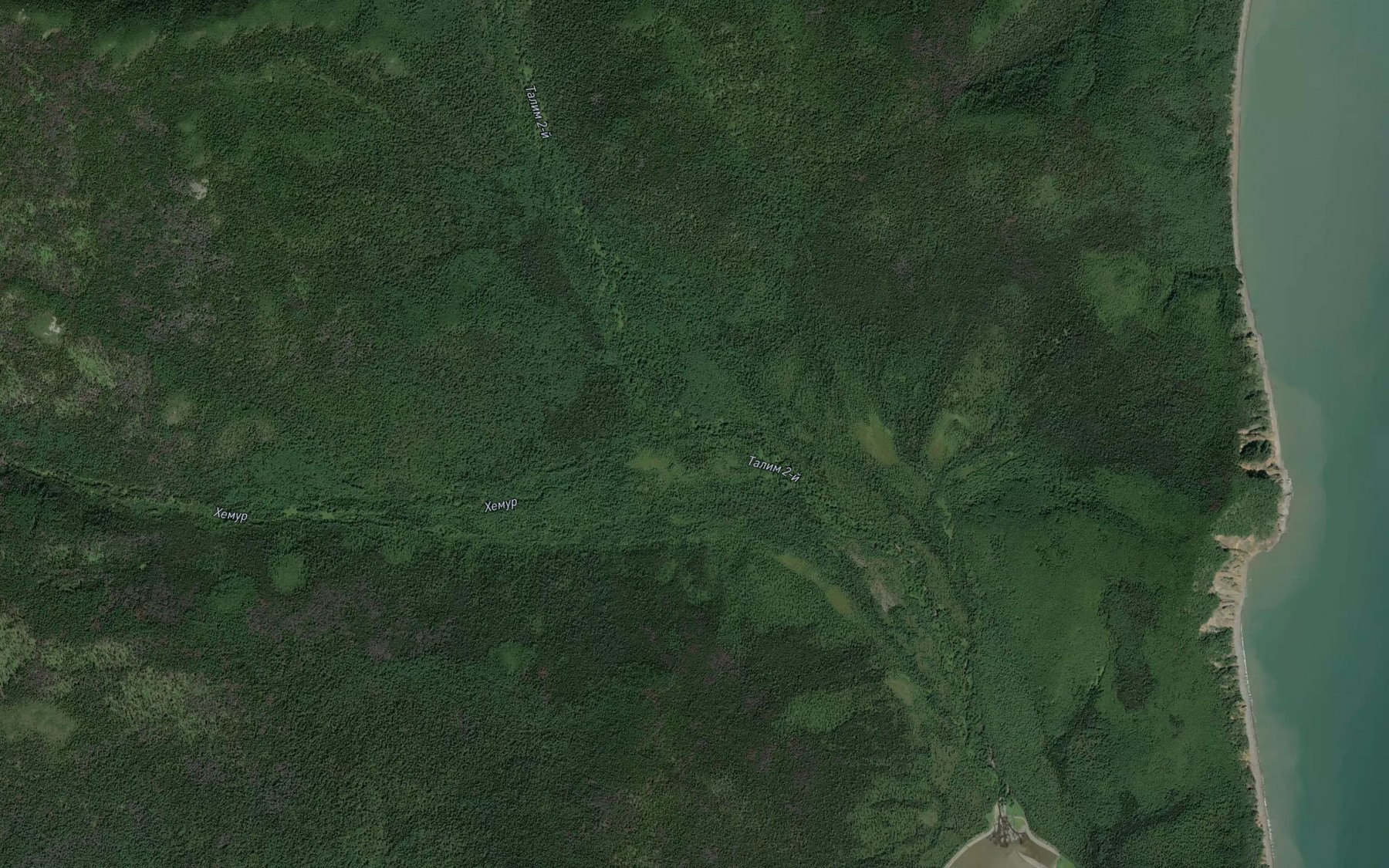 Satellite map of the Khemur