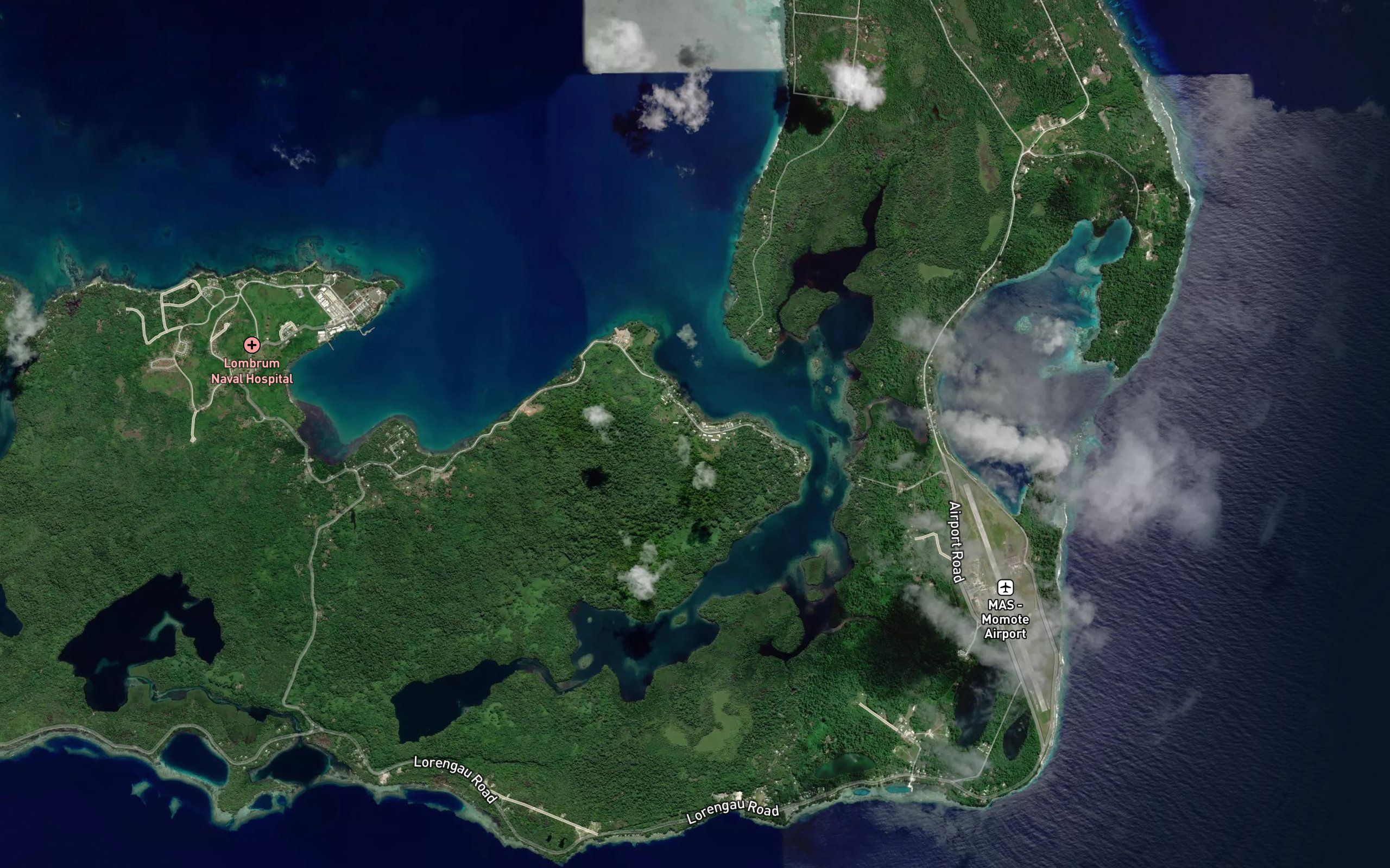 Lombrum Bay