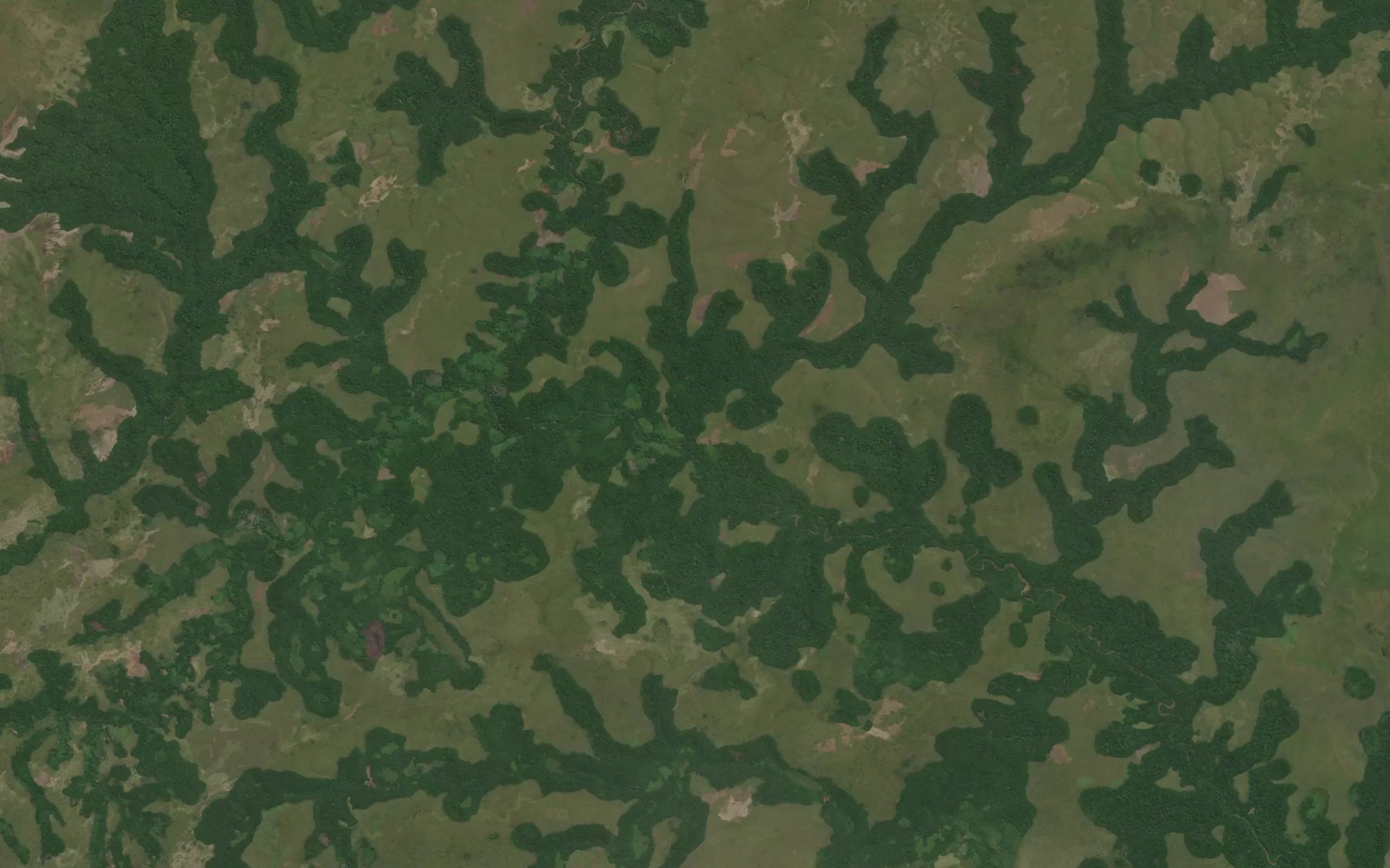 Satellite map of the Mpanba