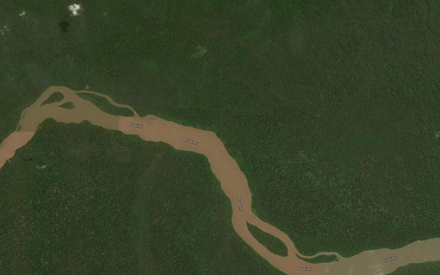 Satellite map of the Etonga