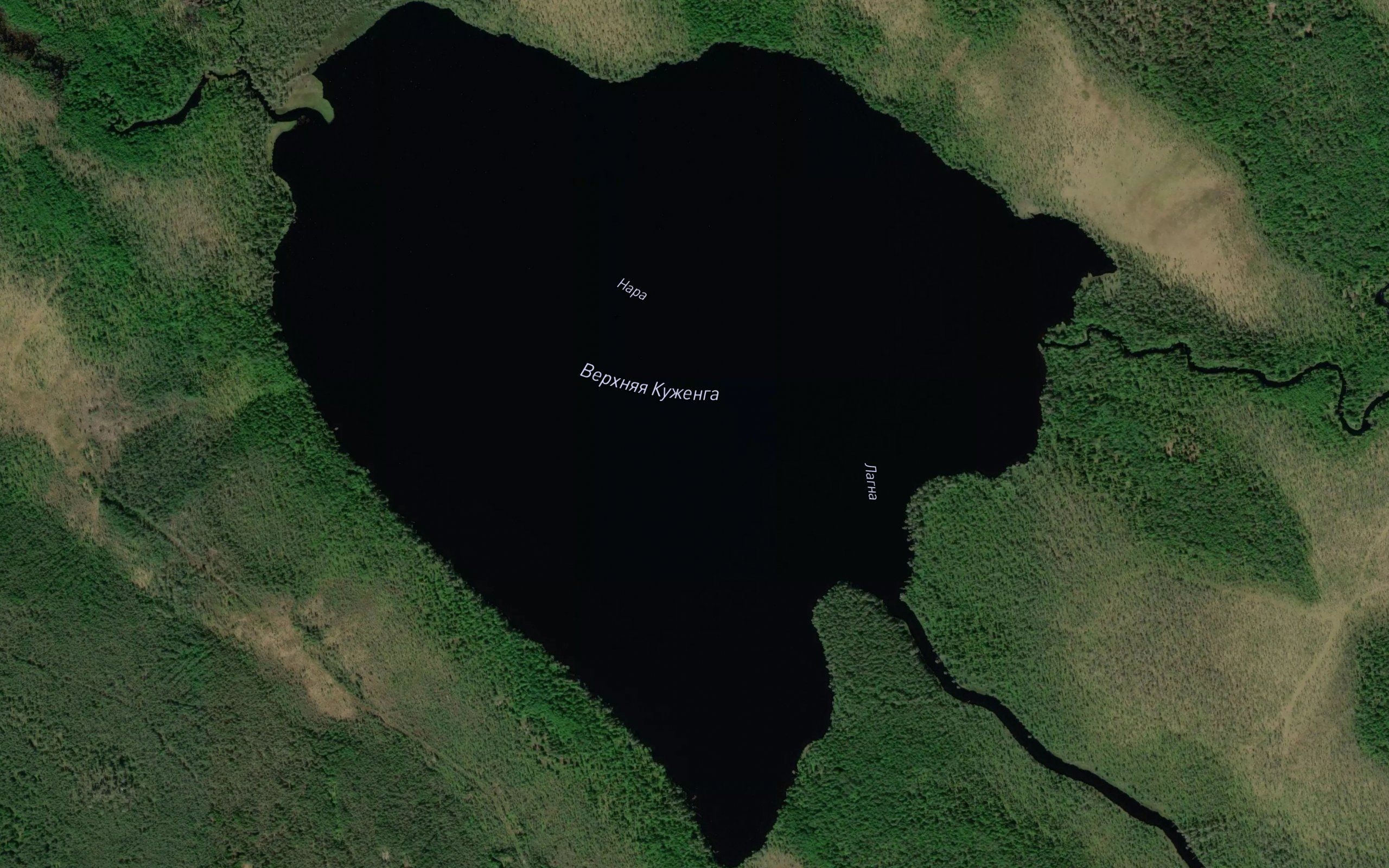Ozero Verkhnyaya Kuzhenga