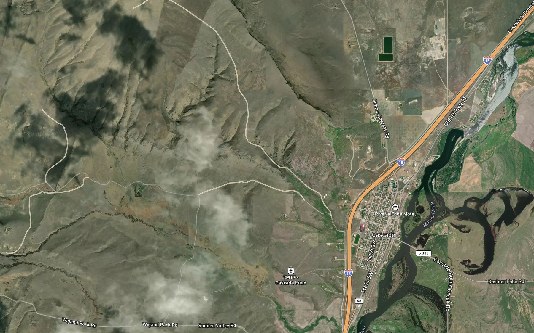 Satellite map of the 18N01W27C___03 Spring