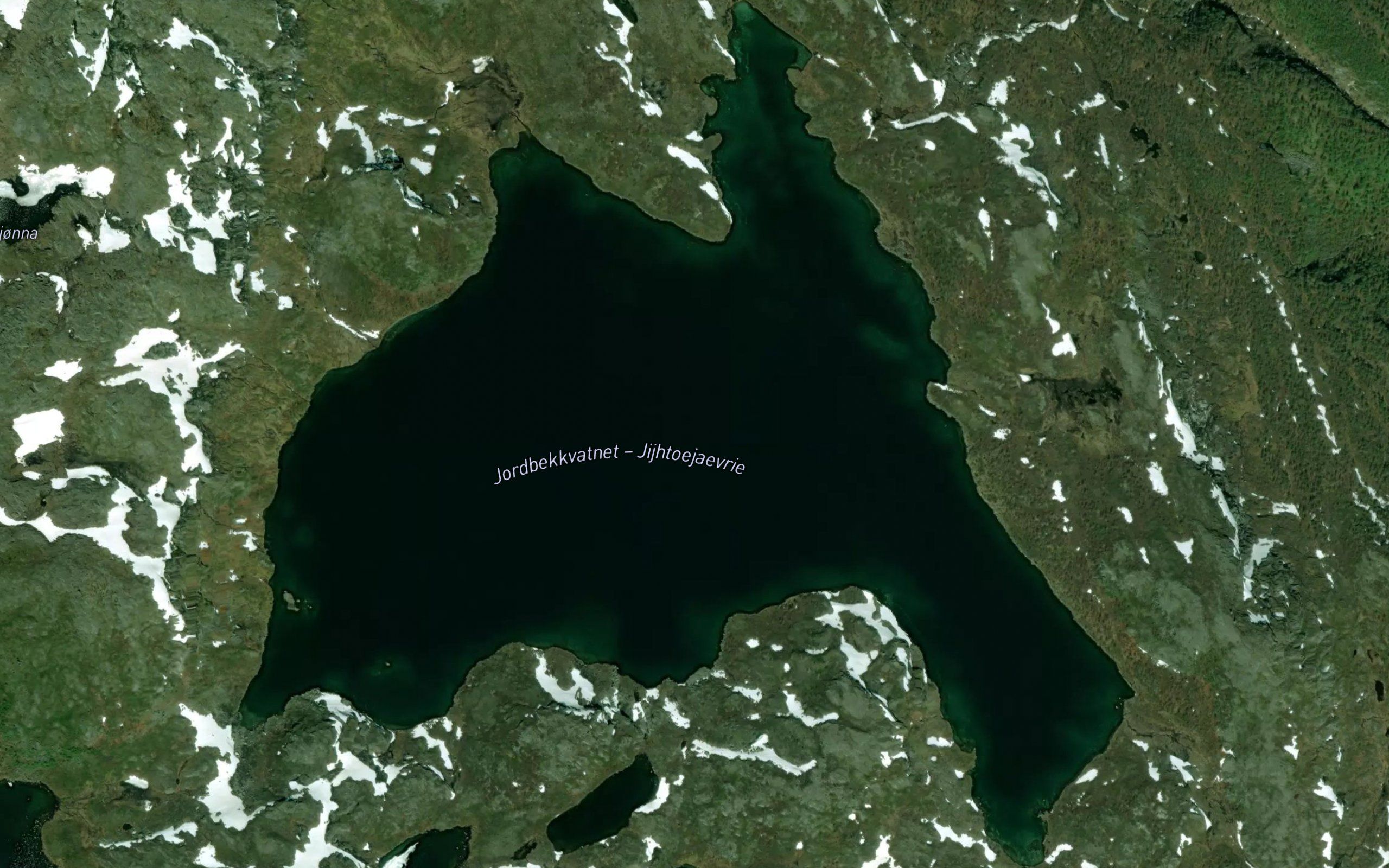 Jordbekkvatnet,store