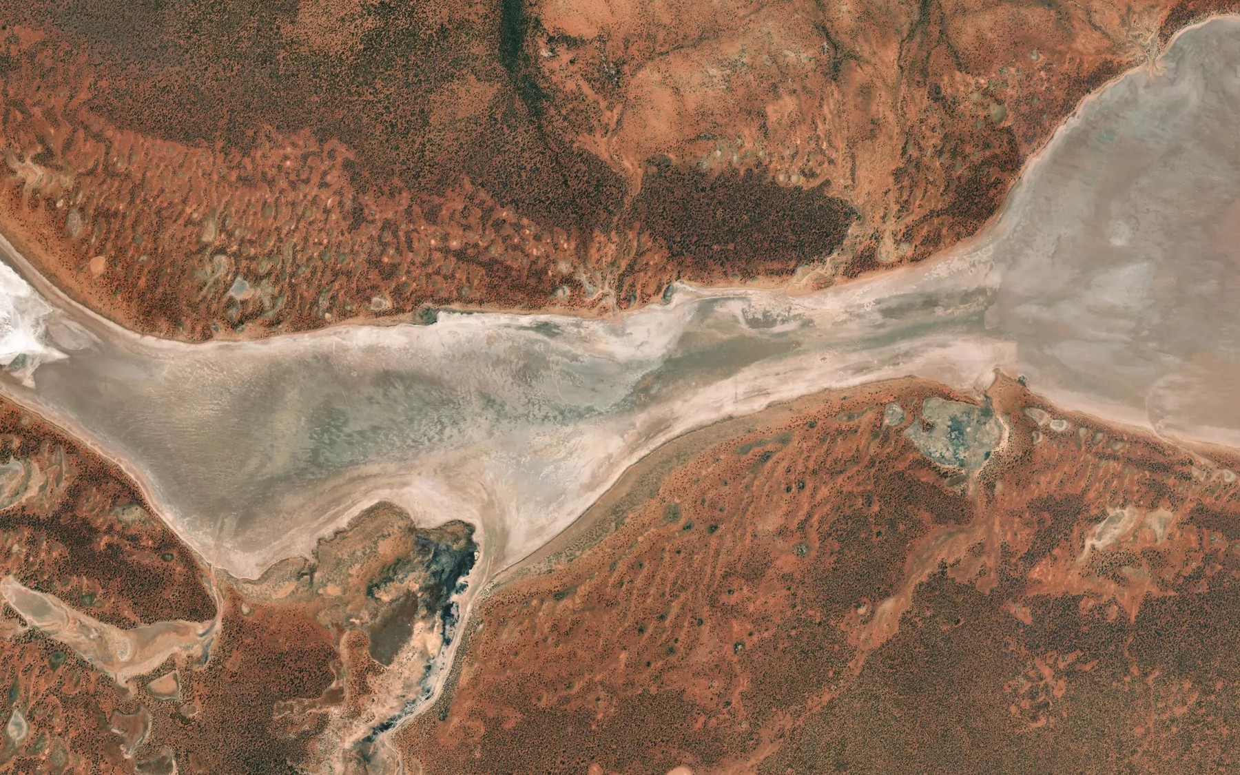 Satellite map of the Granite Creek
