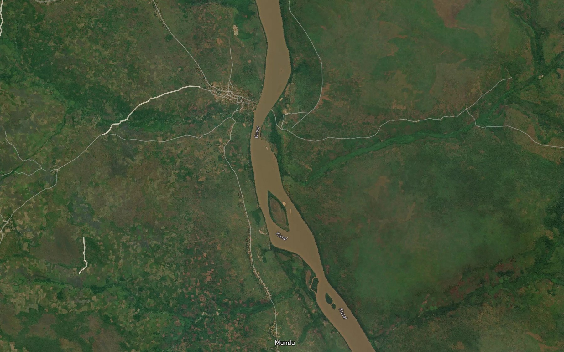 Satellite map of the Kalendi