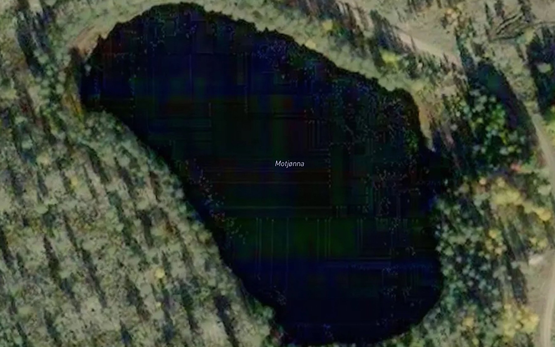 Satellite map of the Motjorn