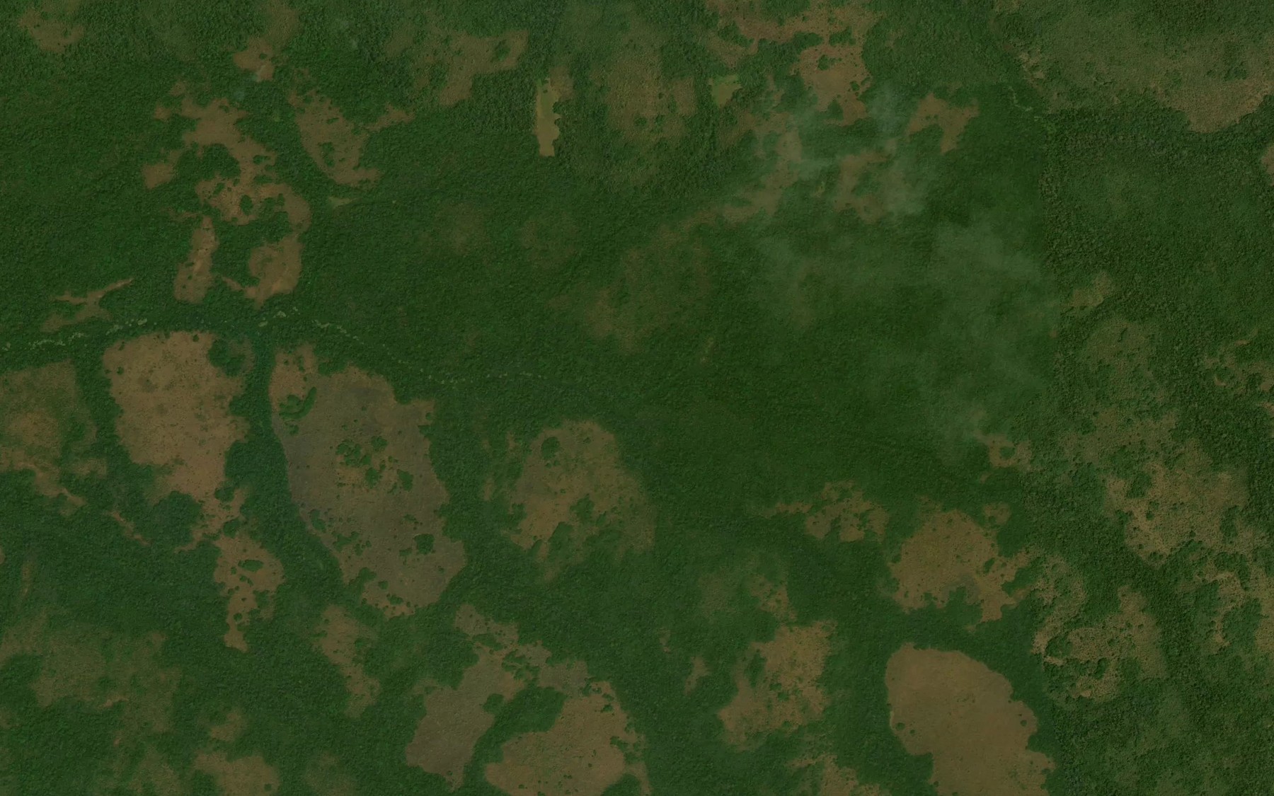 Satellite map of the Buluga