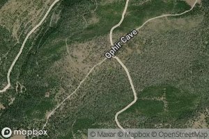 Satellite map of the Cayuse Spring