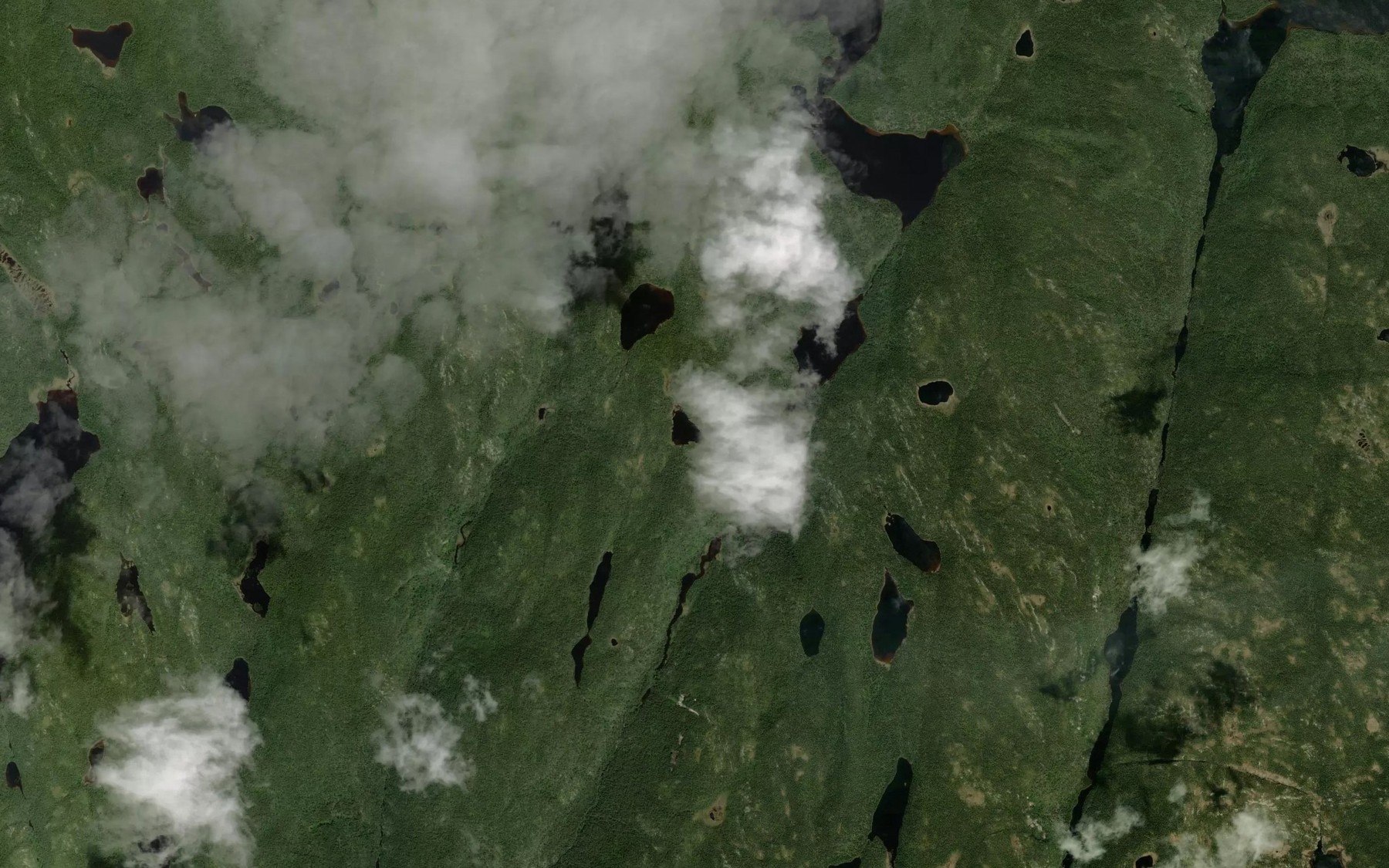 Satellite map of the Lac Totant