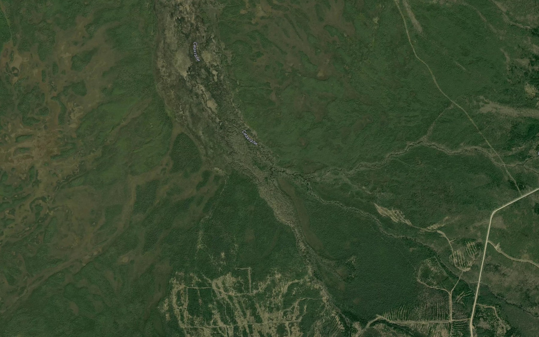 Satellite map of the Levaya Siaktali