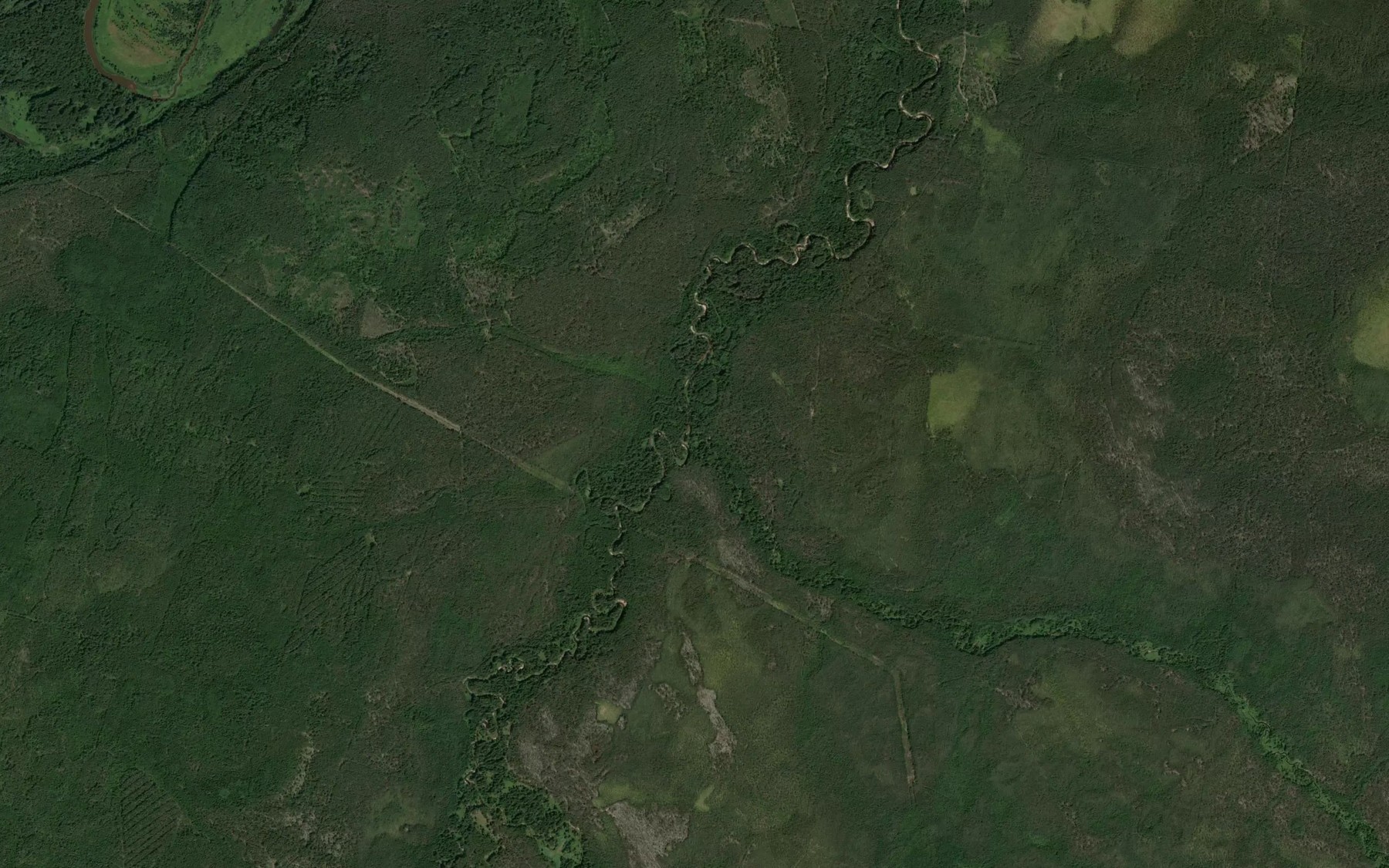 Satellite map of the Pushkina