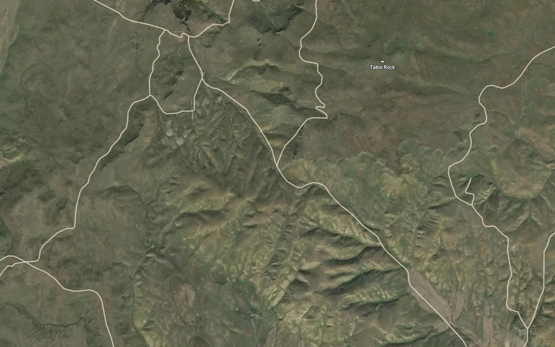 Satellite map of the Abram Spring