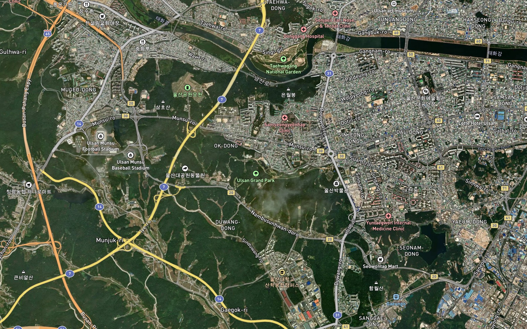 Satellite map of the Gyeokdongdaesoryuji