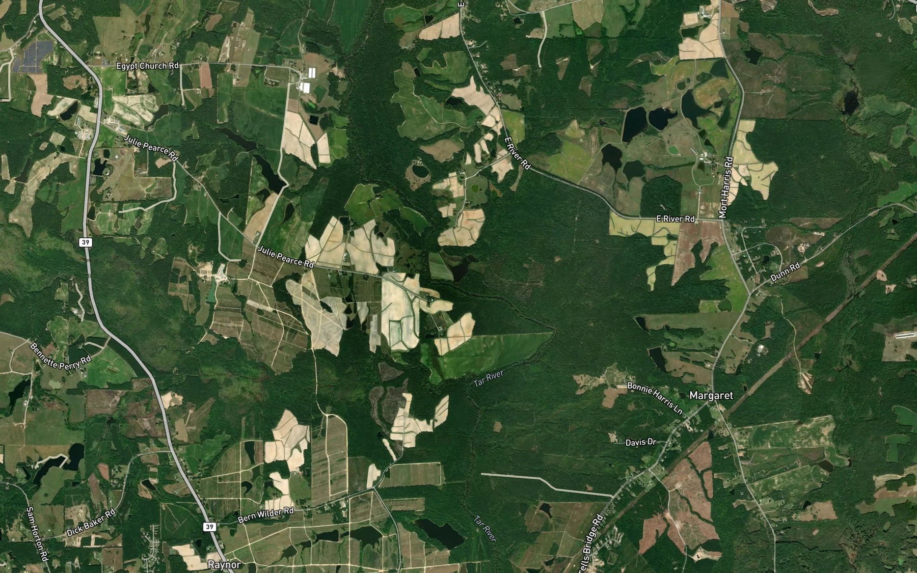 Satellite map of the Jumping Run