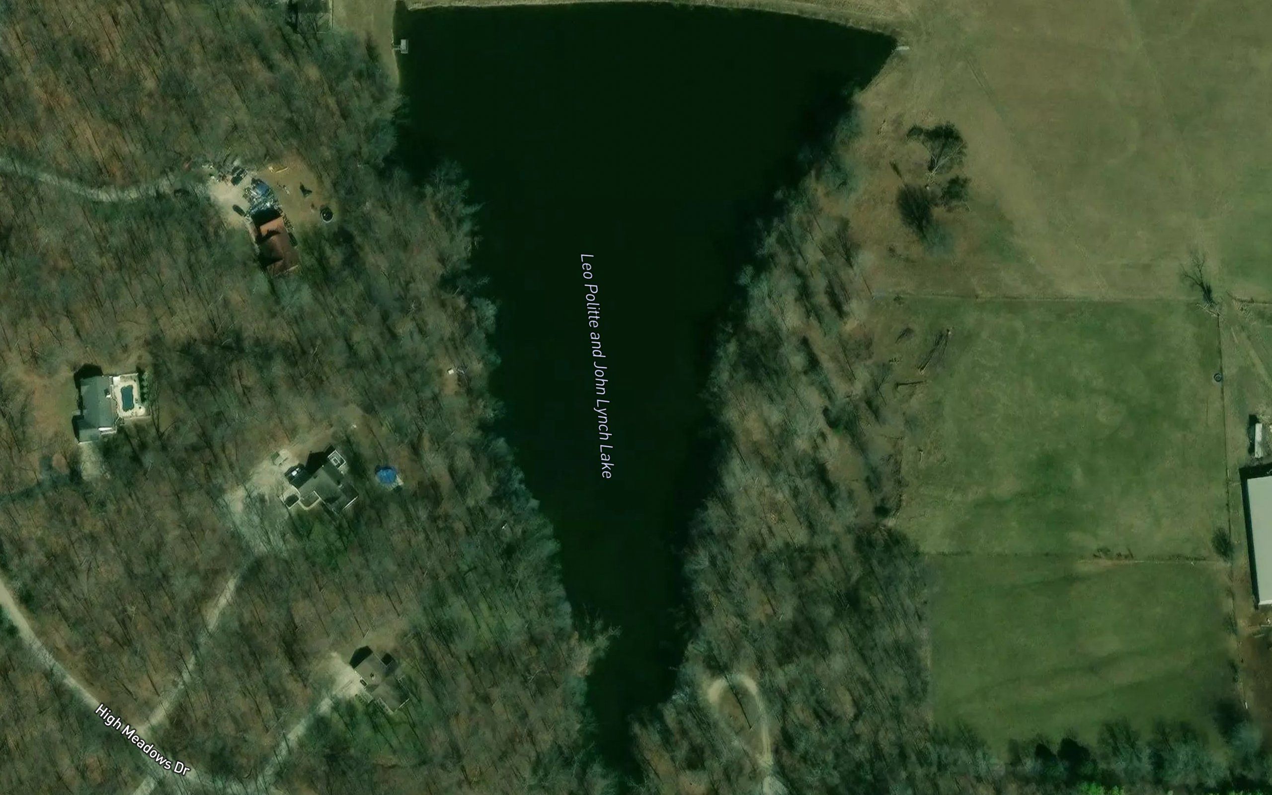 Leo Politte and John Lynch Lake