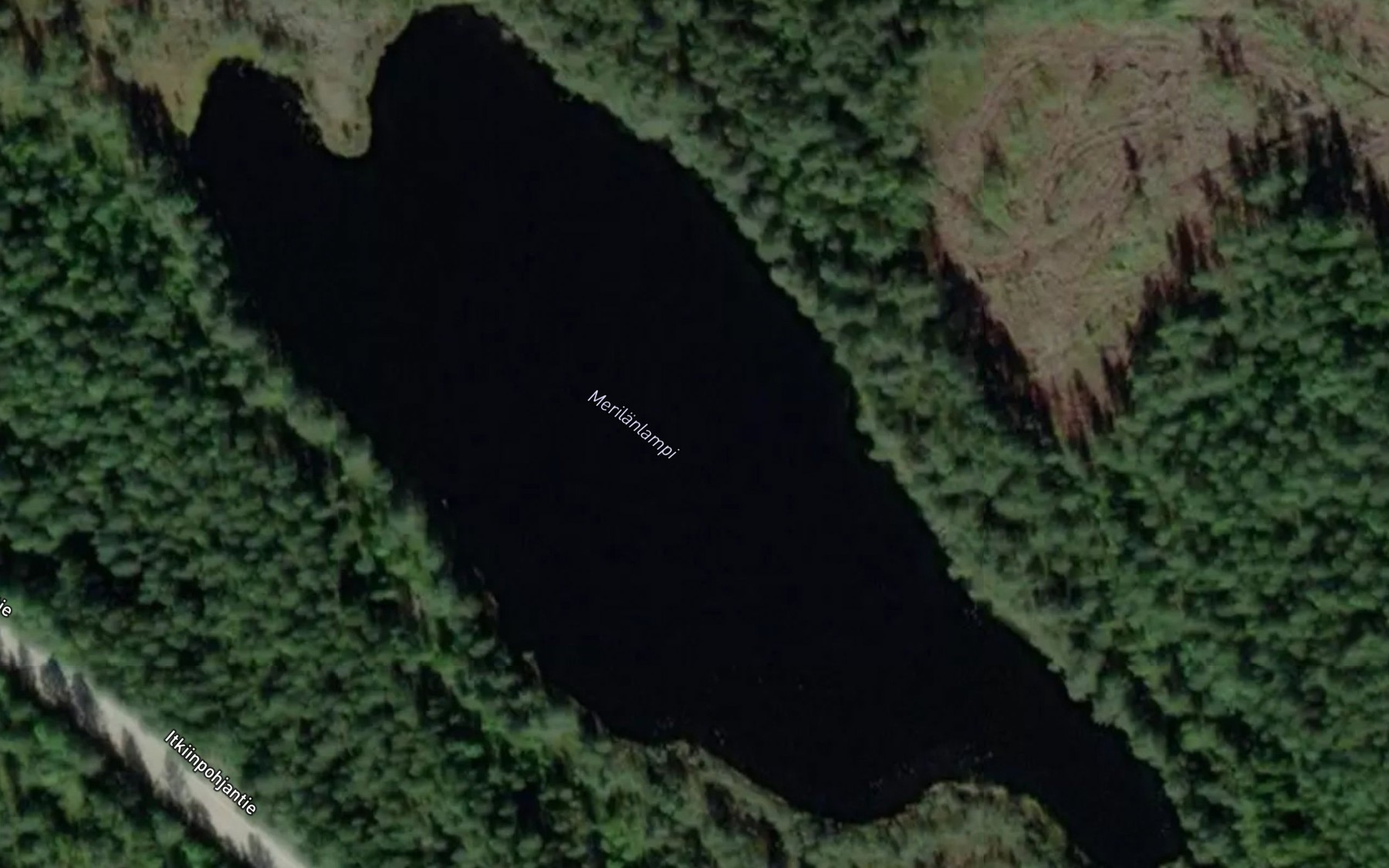 Satellite map of the Merilanlampi