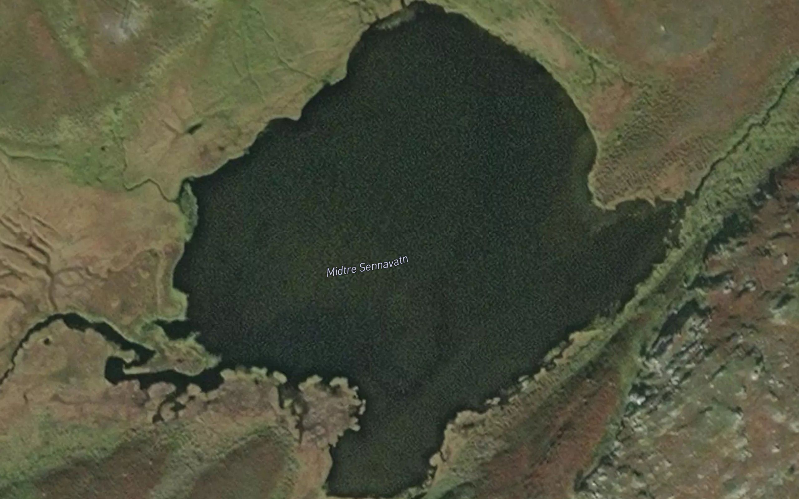 Sennavatnan,midtre