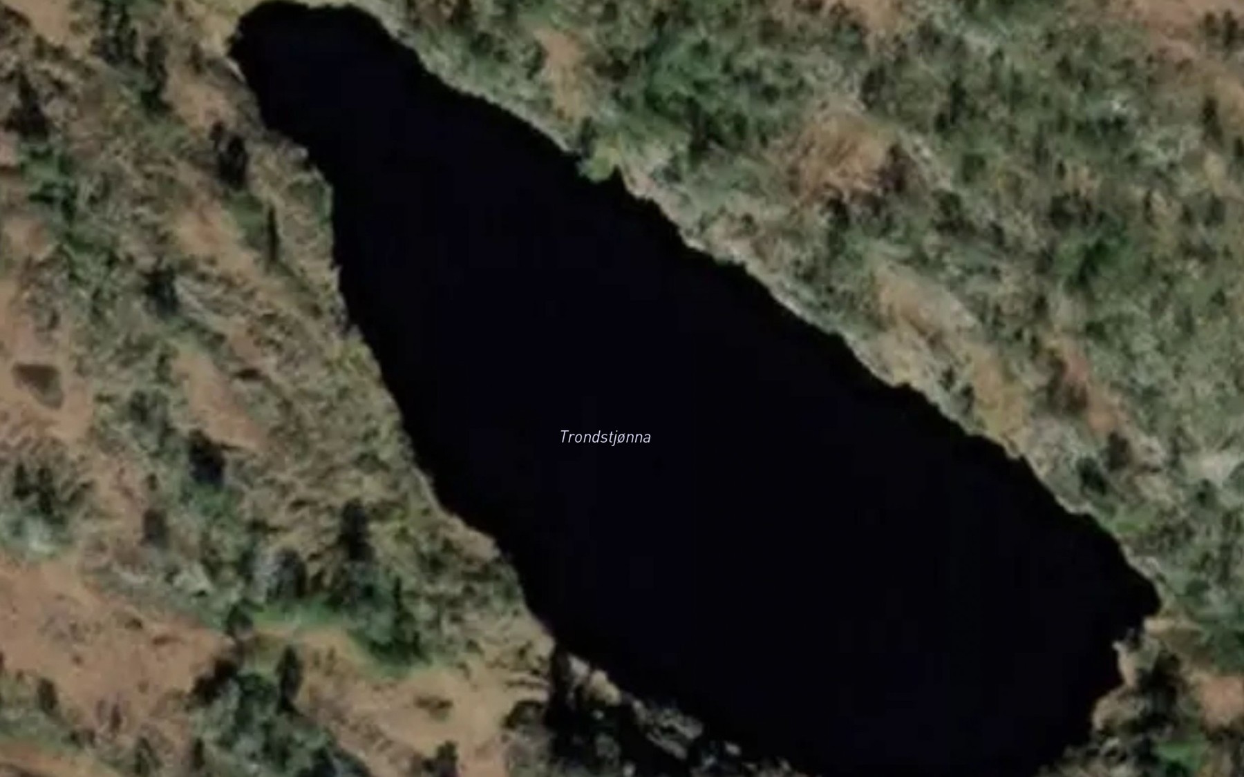 Satellite map of the Trondstjonna