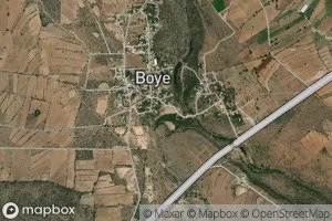 Satellite map of the Bordo de Boye