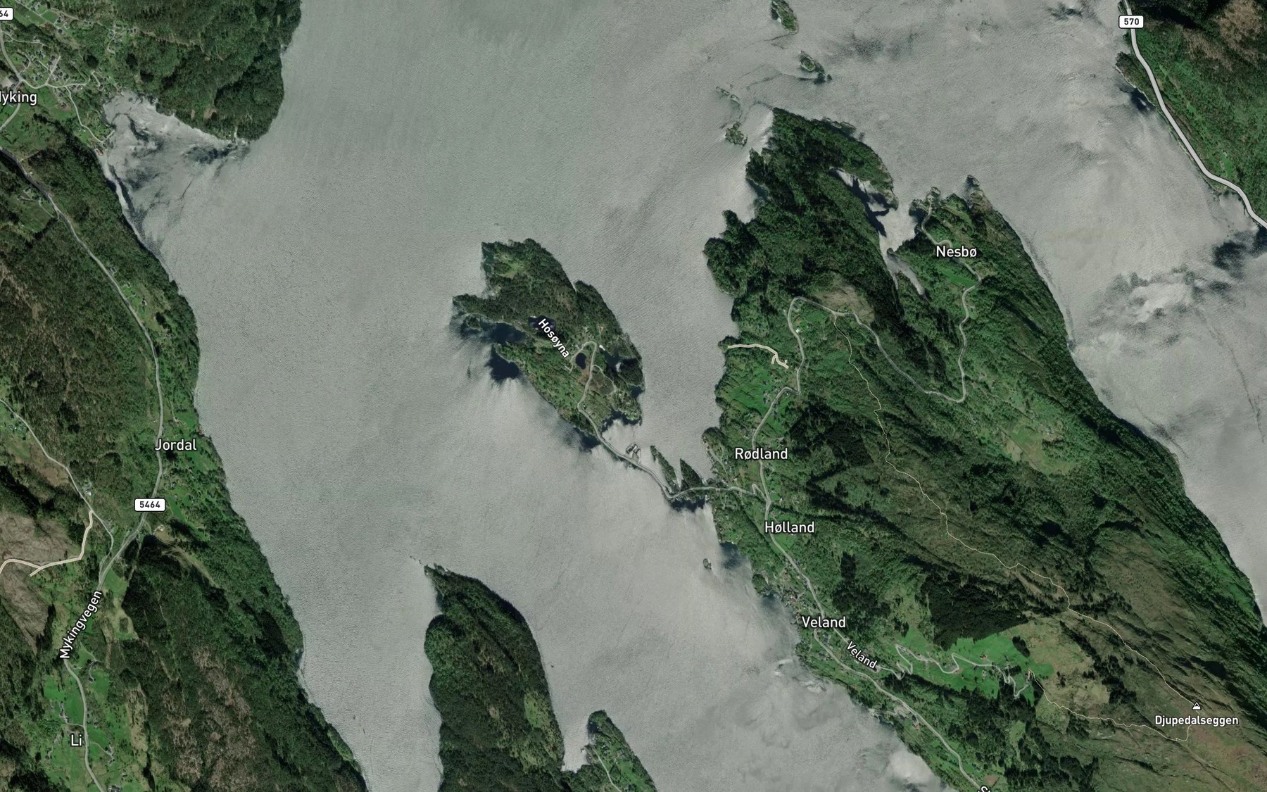 Satellite map of the Havnen