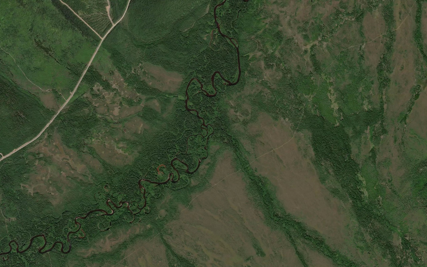 Satellite map of the Yuzhnyy Vetvistyy
